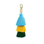 My Fair Mahjong Blue, Green & Yellow Tassel