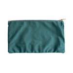 Bam Bird Boutique Teal Classic Velvet Tile Bag