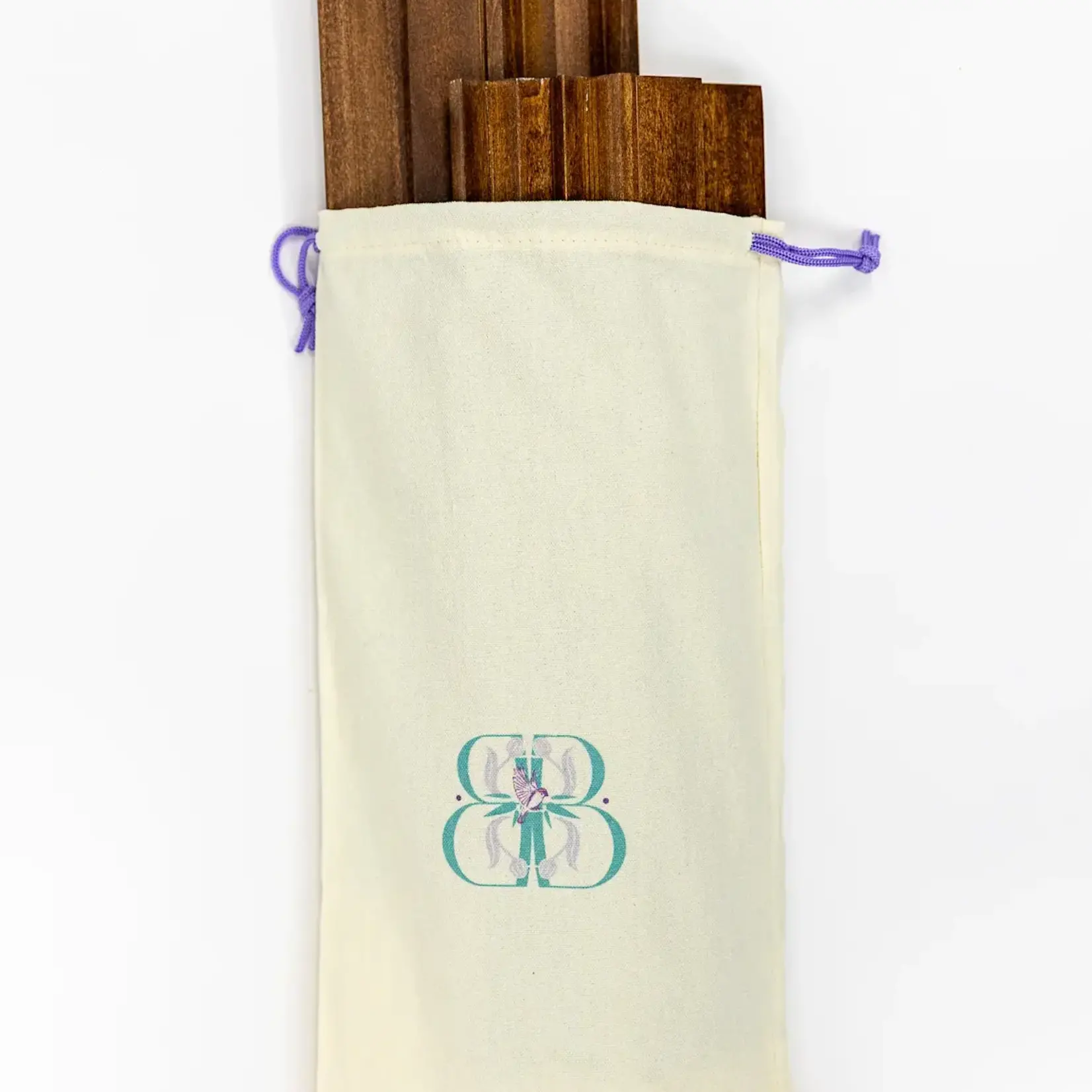 Bam Bird Boutique Two Player Wood Mahjong Racks