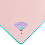 Bam Bird Boutique Pink/Fan Classic Neoprene Mahjong Mat