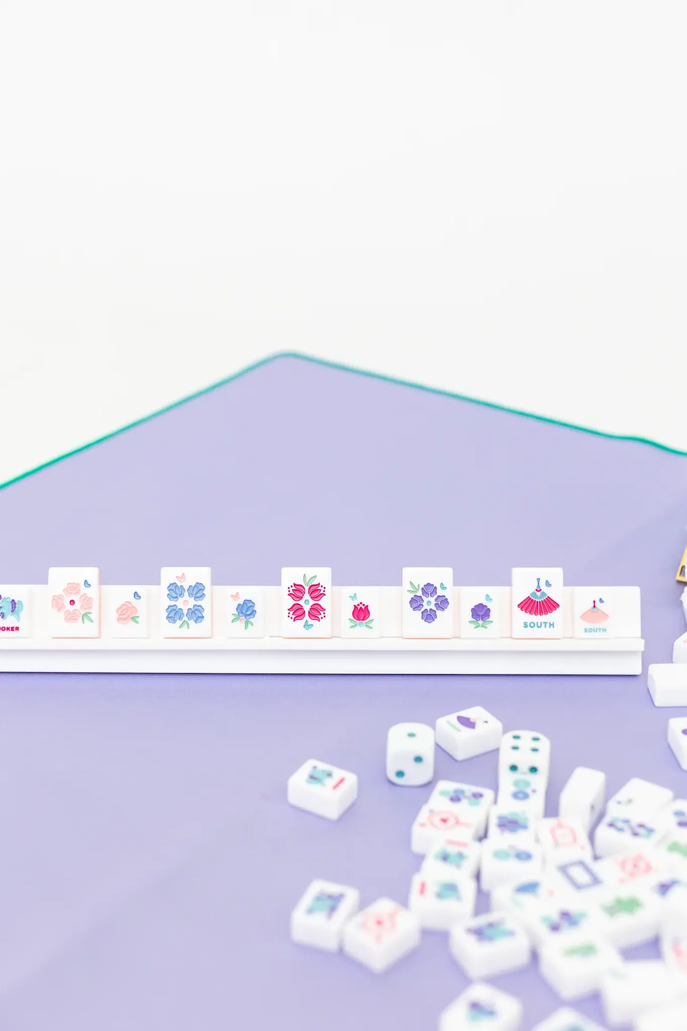 White Travel Racks (set of 4 racks and one pusher) - Blue Leaf Houston