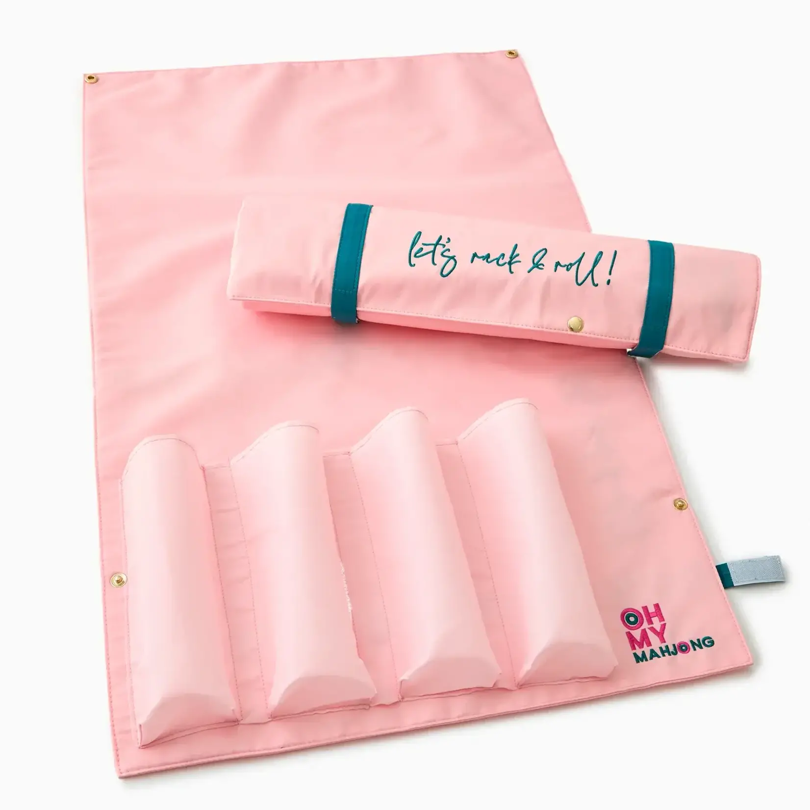 Oh My Mahjong Light Pink Let's Rack & Roll Bag