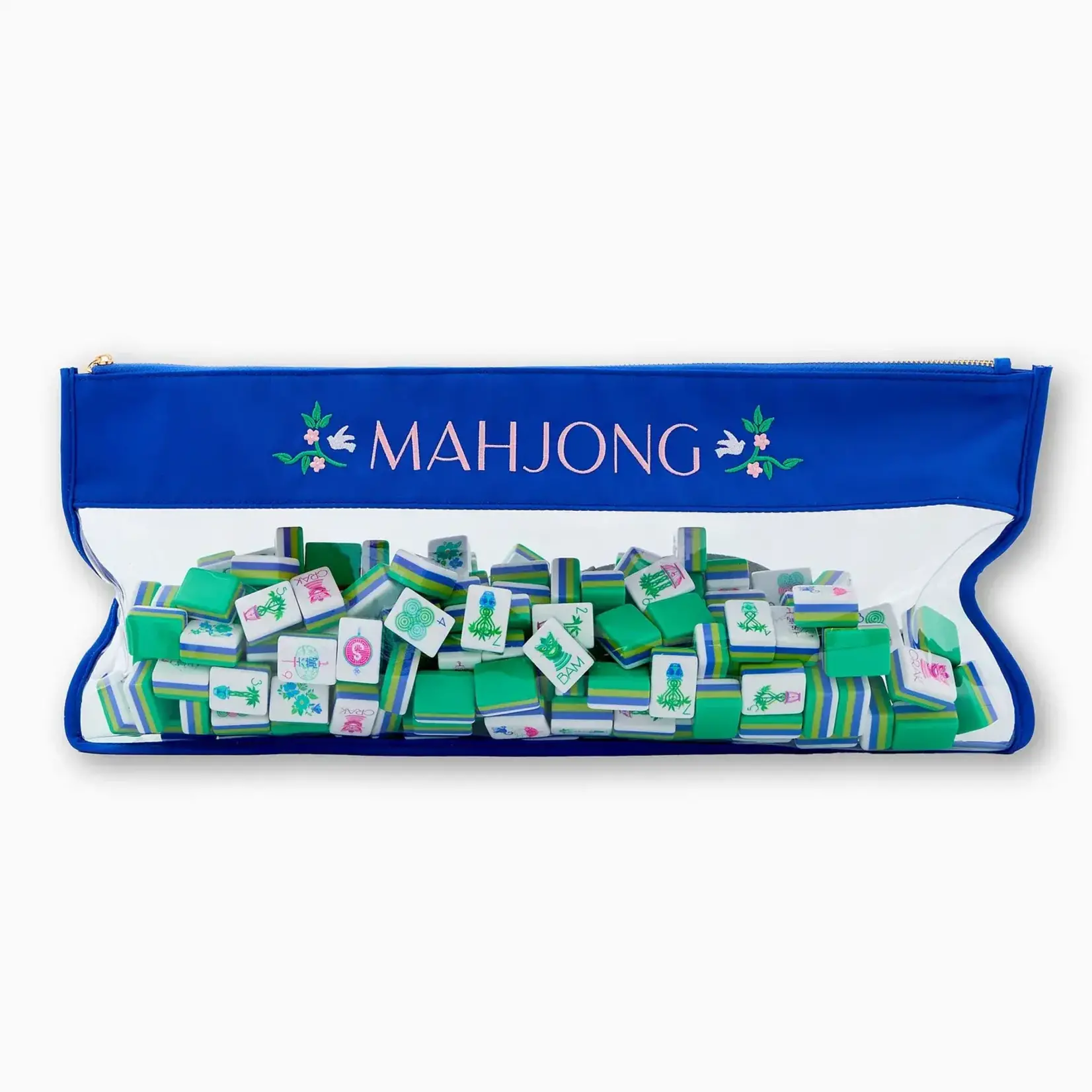 Oh My Mahjong Royal Blue Mahjong Bag
