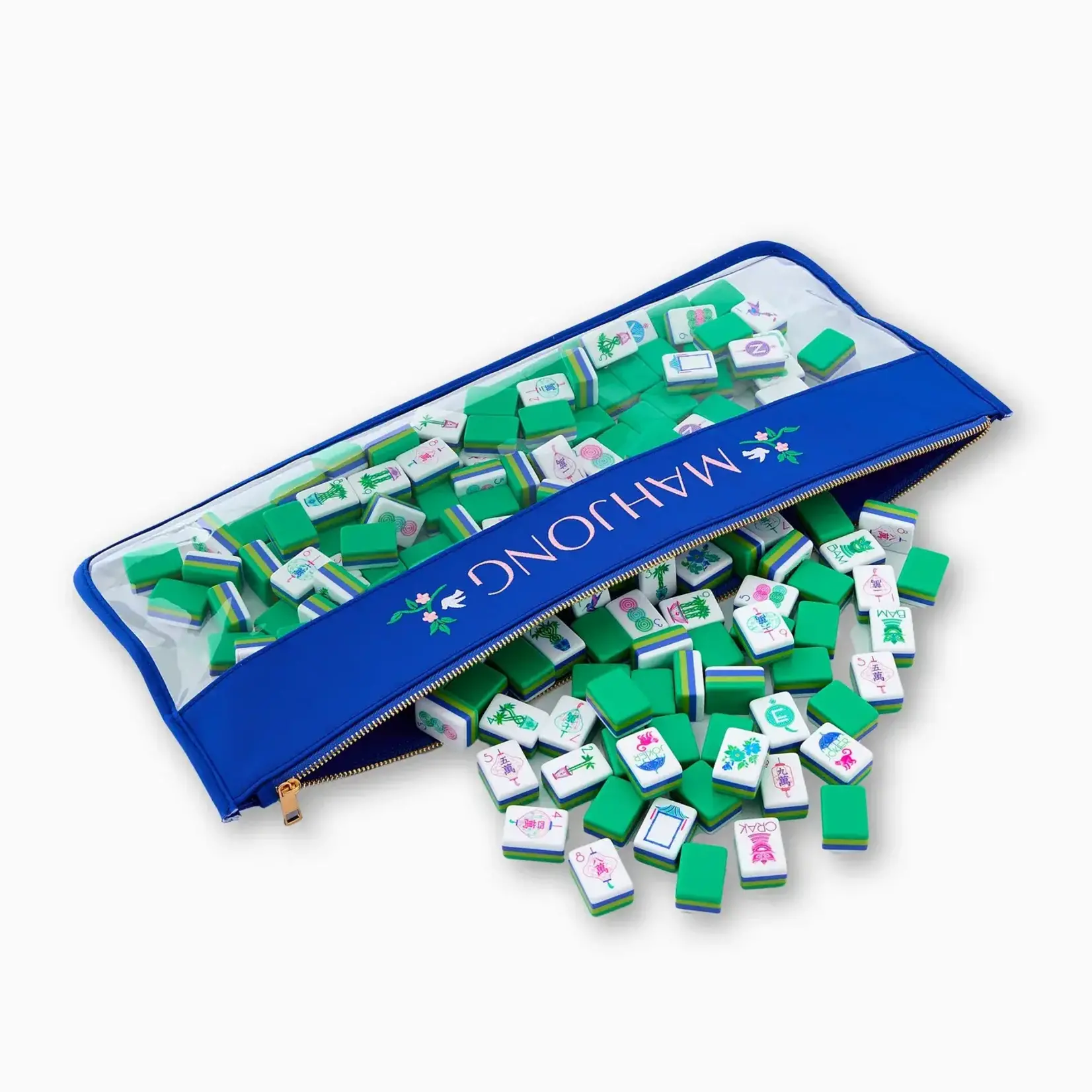 Oh My Mahjong Royal Blue Mahjong Bag