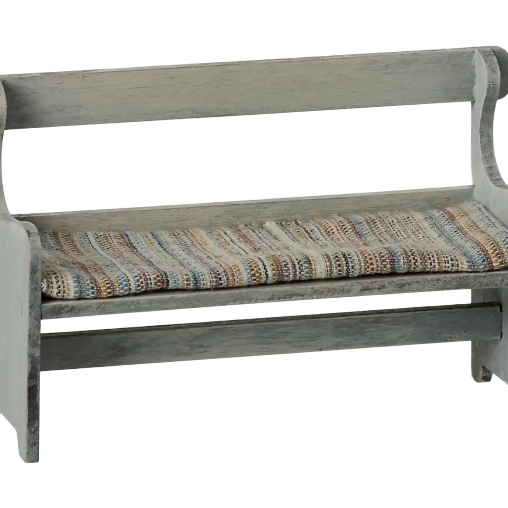 Maileg USA Bench, Mouse - Vintage off white