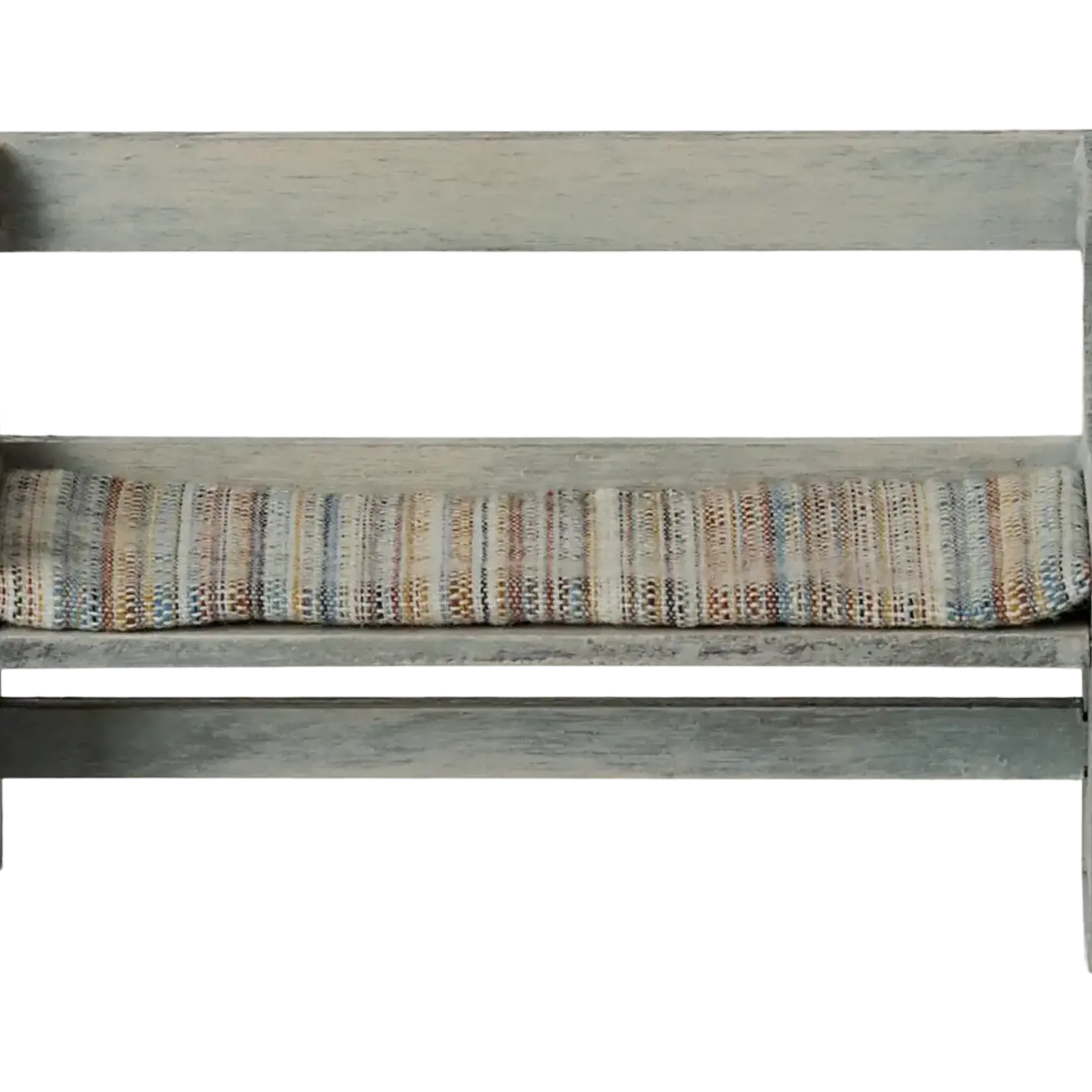 Maileg USA Bench, Mouse - Vintage off white