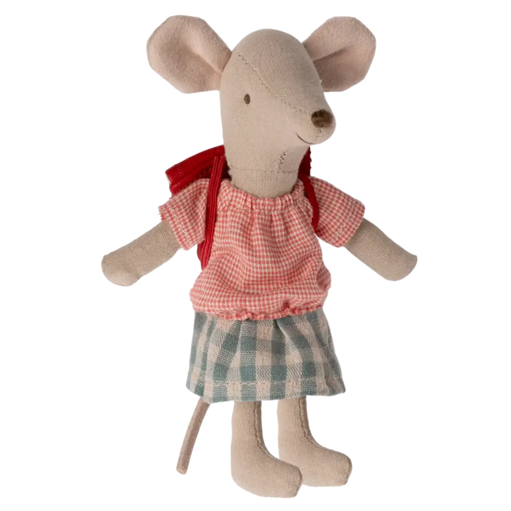 Maileg USA Tricycle Mouse, Big sister - Red