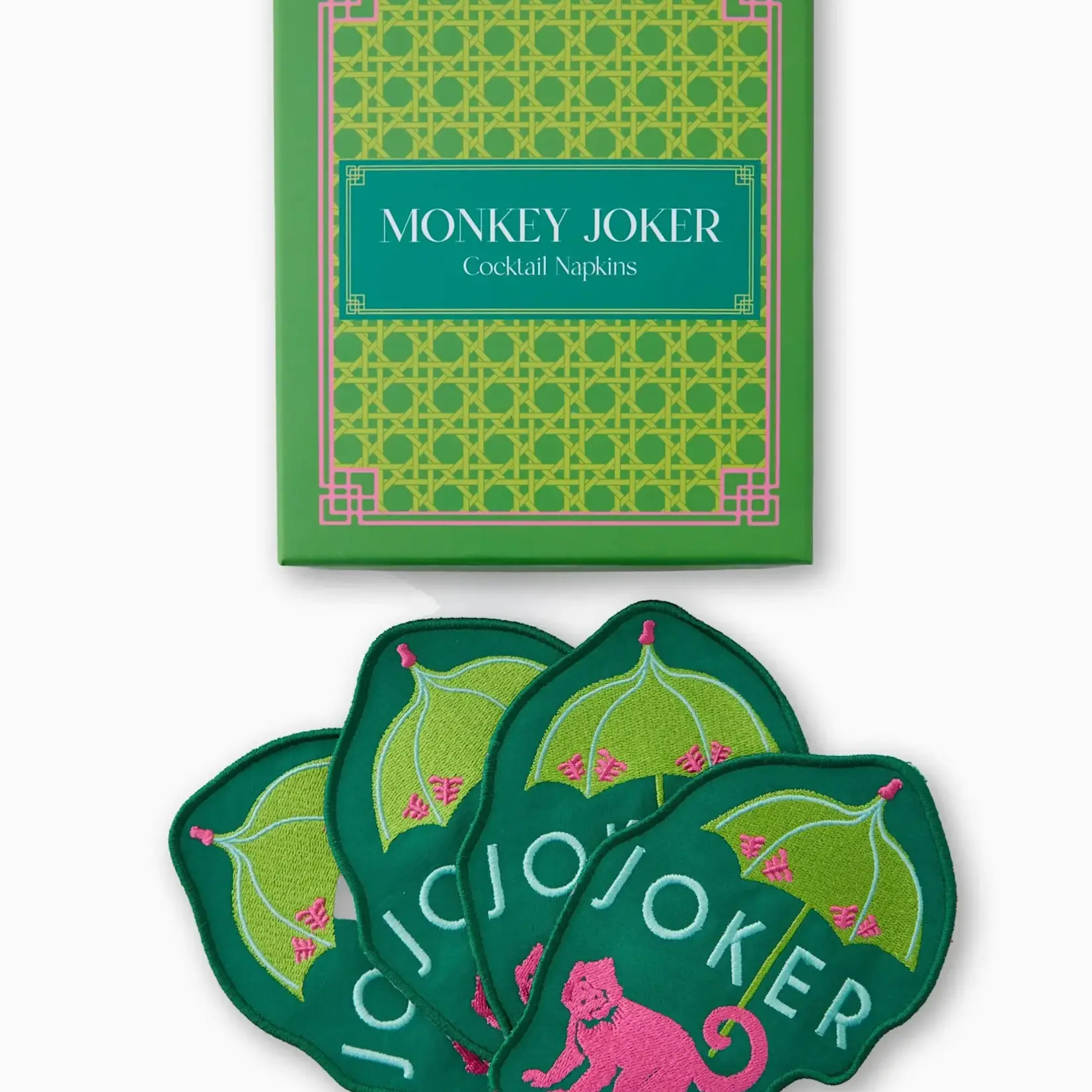 Oh My Mahjong Monkey Joker Cocktail Napkins