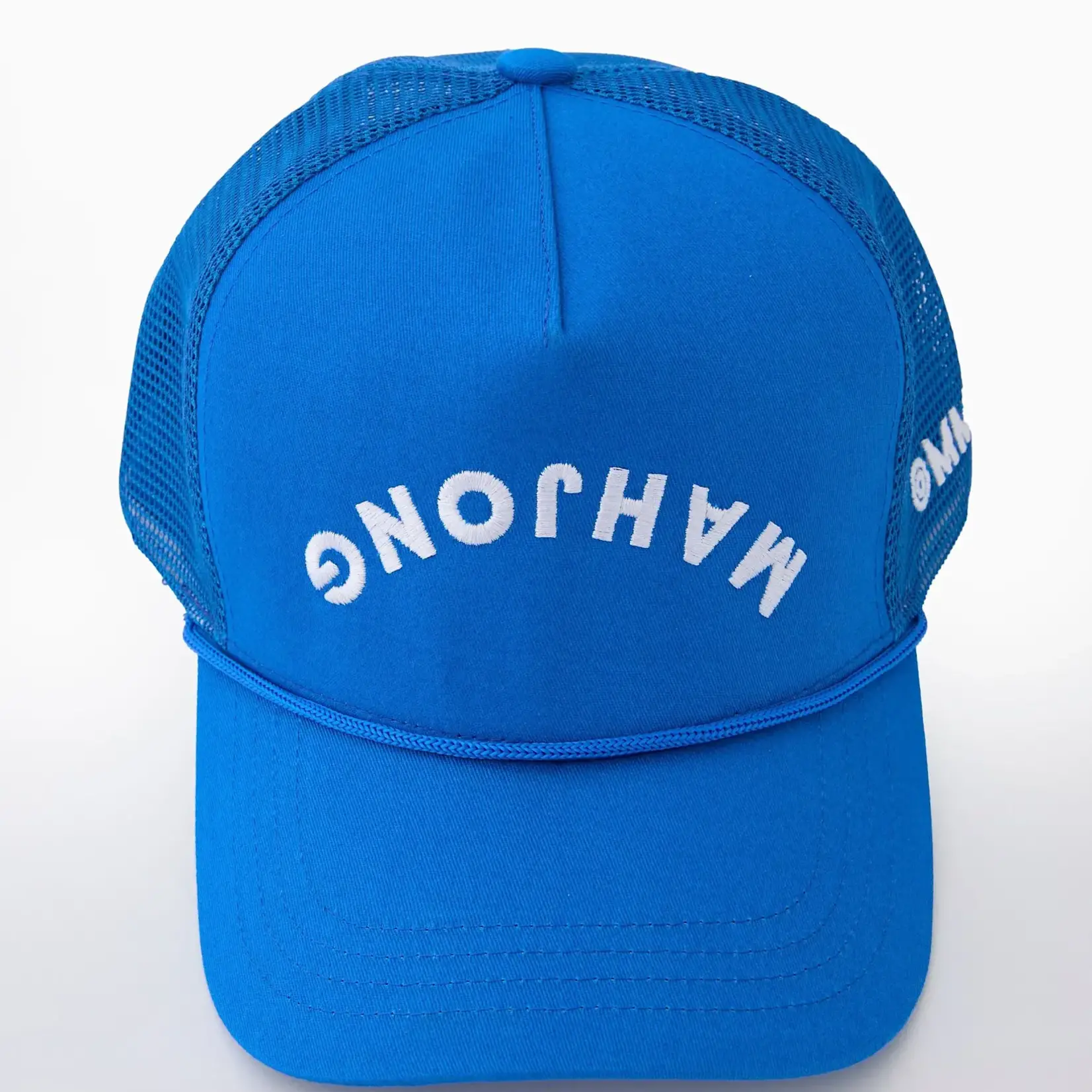 Oh My Mahjong Blue Mahjong Flip Hat