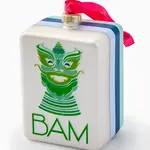 Oh My Mahjong Mint Dragon Ornament