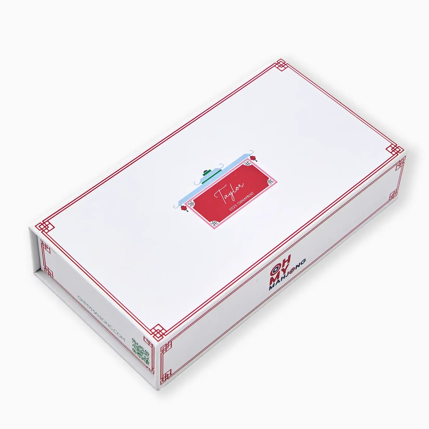 Oh My Mahjong 2025 Taylor Ornament