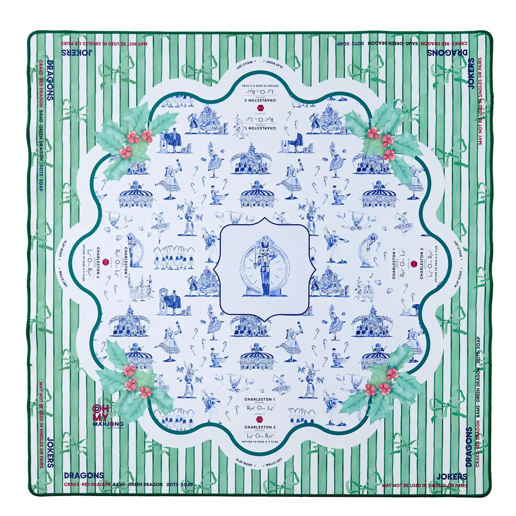 Oh My Mahjong Twilight Waltz Mat