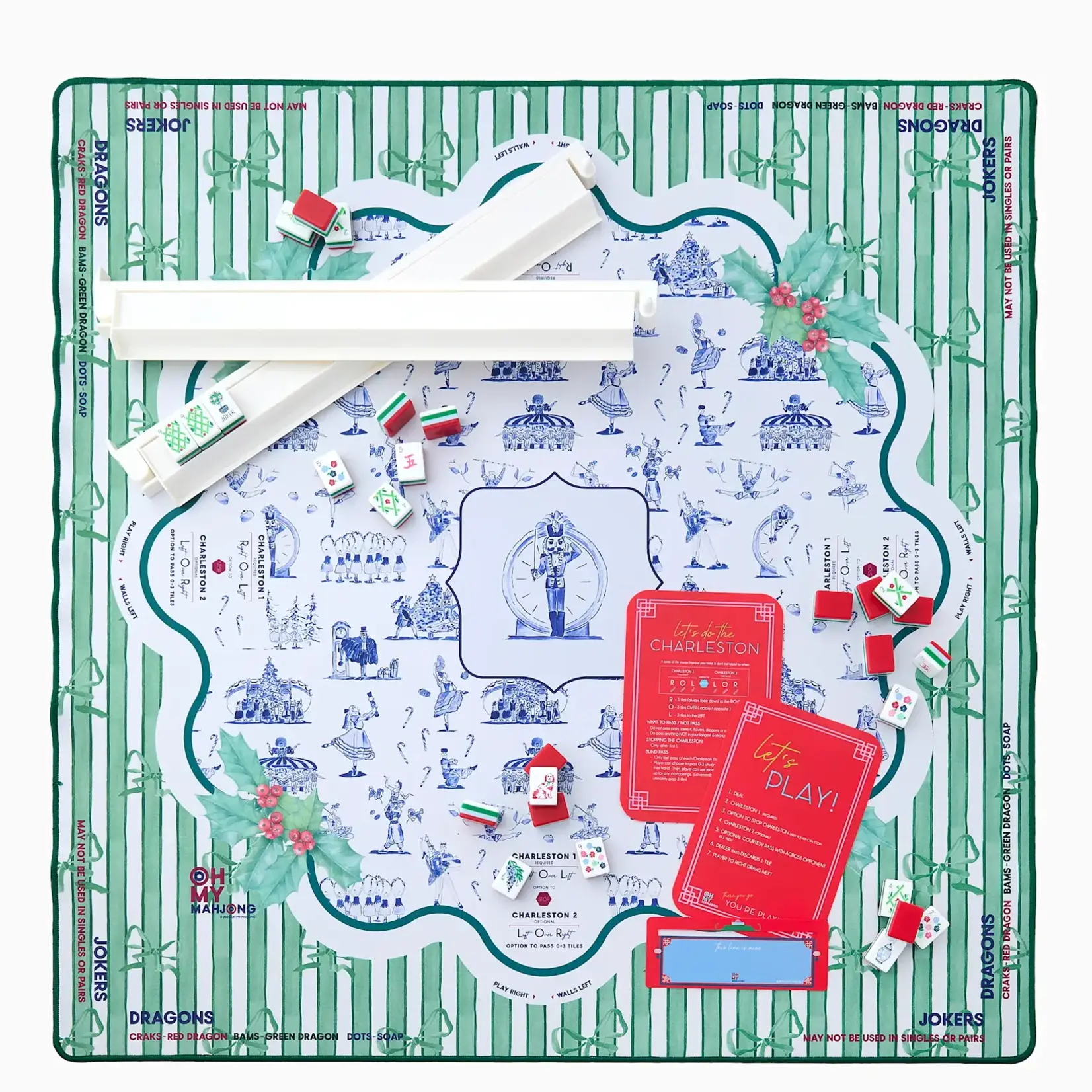 Oh My Mahjong Twilight Waltz Mat