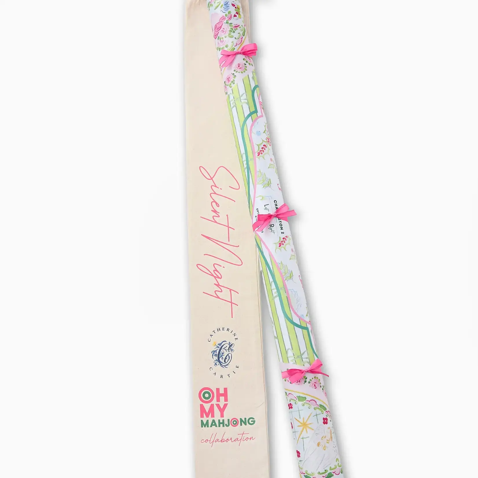 Oh My Mahjong Silent Night Mahjong Mat