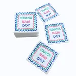My Fair Mahjong Mahjong "Crack Dot Bam" Cocktail Napkins - 25-Pack
