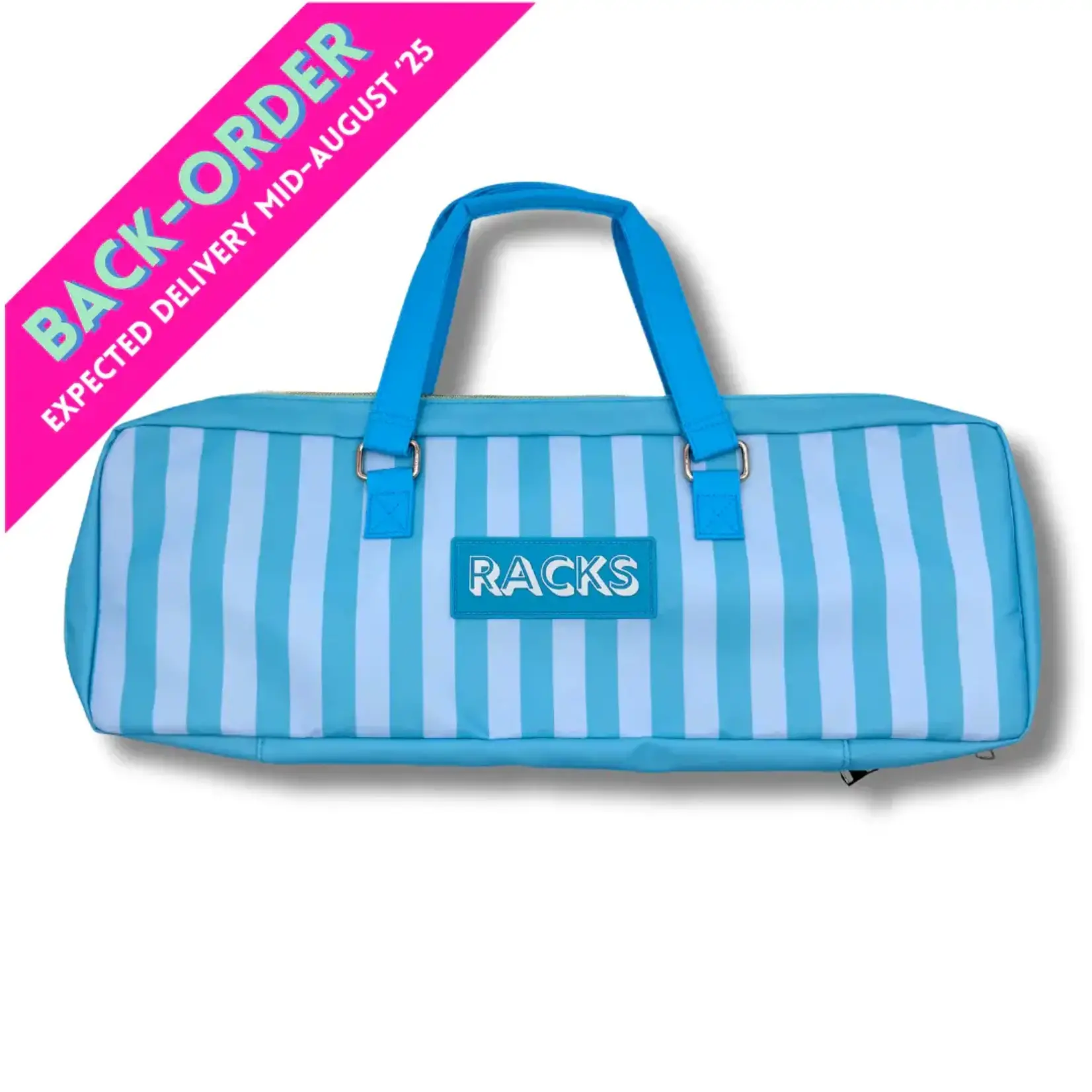 My Fair Mahjong Blue Stripe  Mahjong Rack Bag