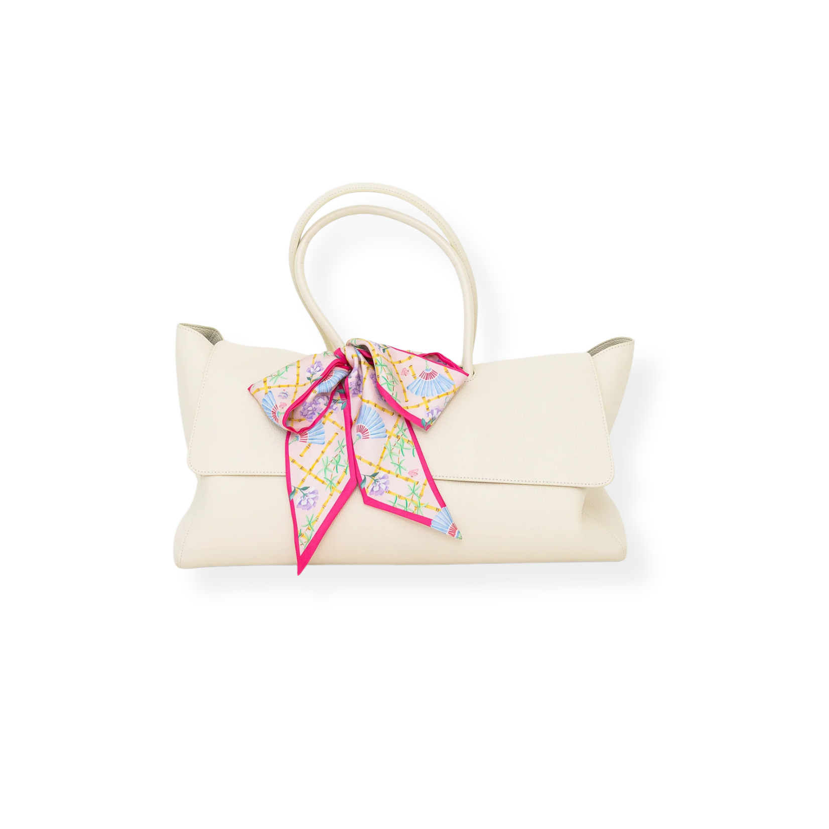 Bam Bird Boutique Cream Classic Tote