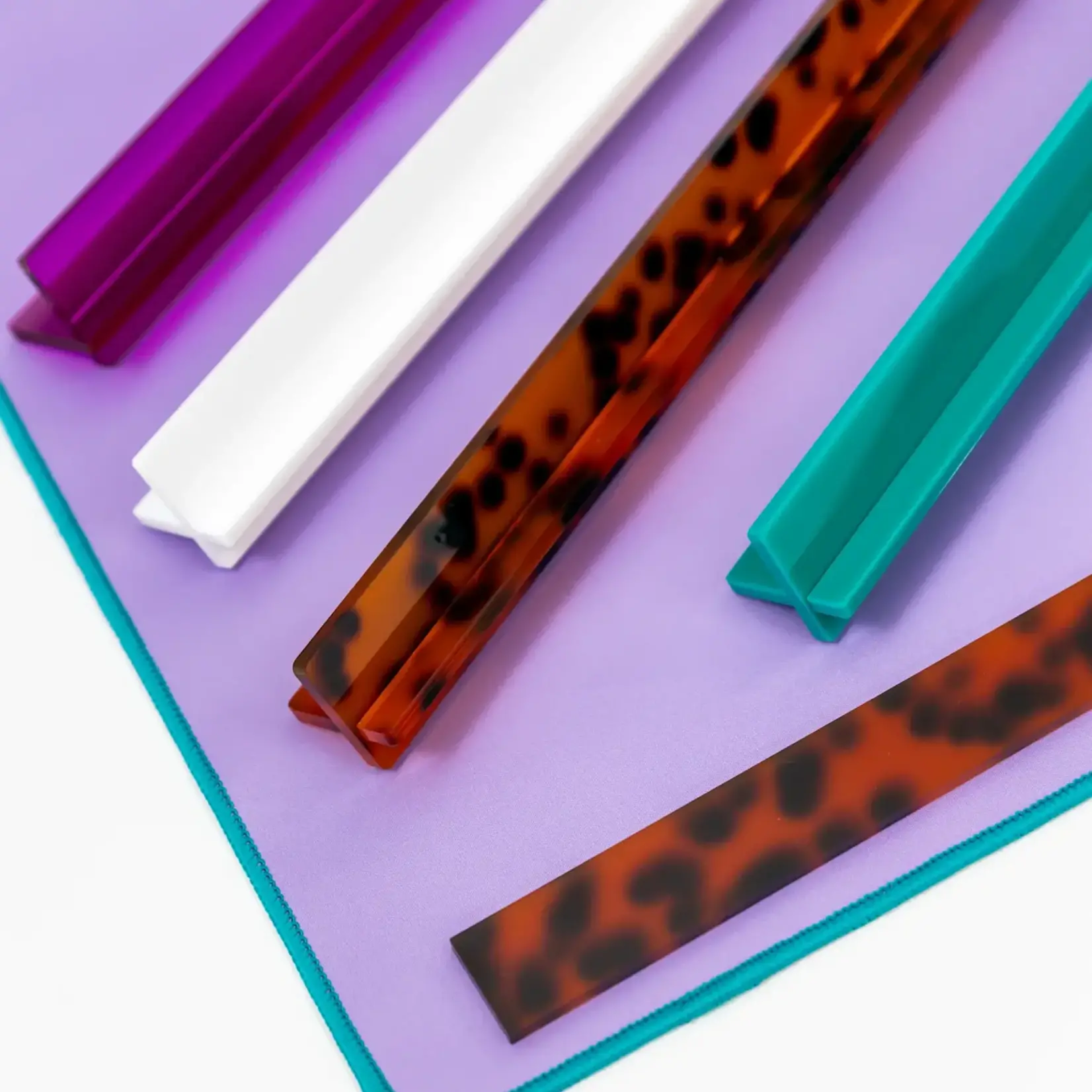 Bam Bird Boutique Tortoise Shell Travel Racks (set of 4 racks and one pusher)