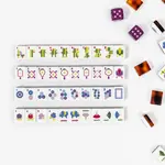 Bam Bird Boutique Classic Tortoise Shell Travel Tile Set