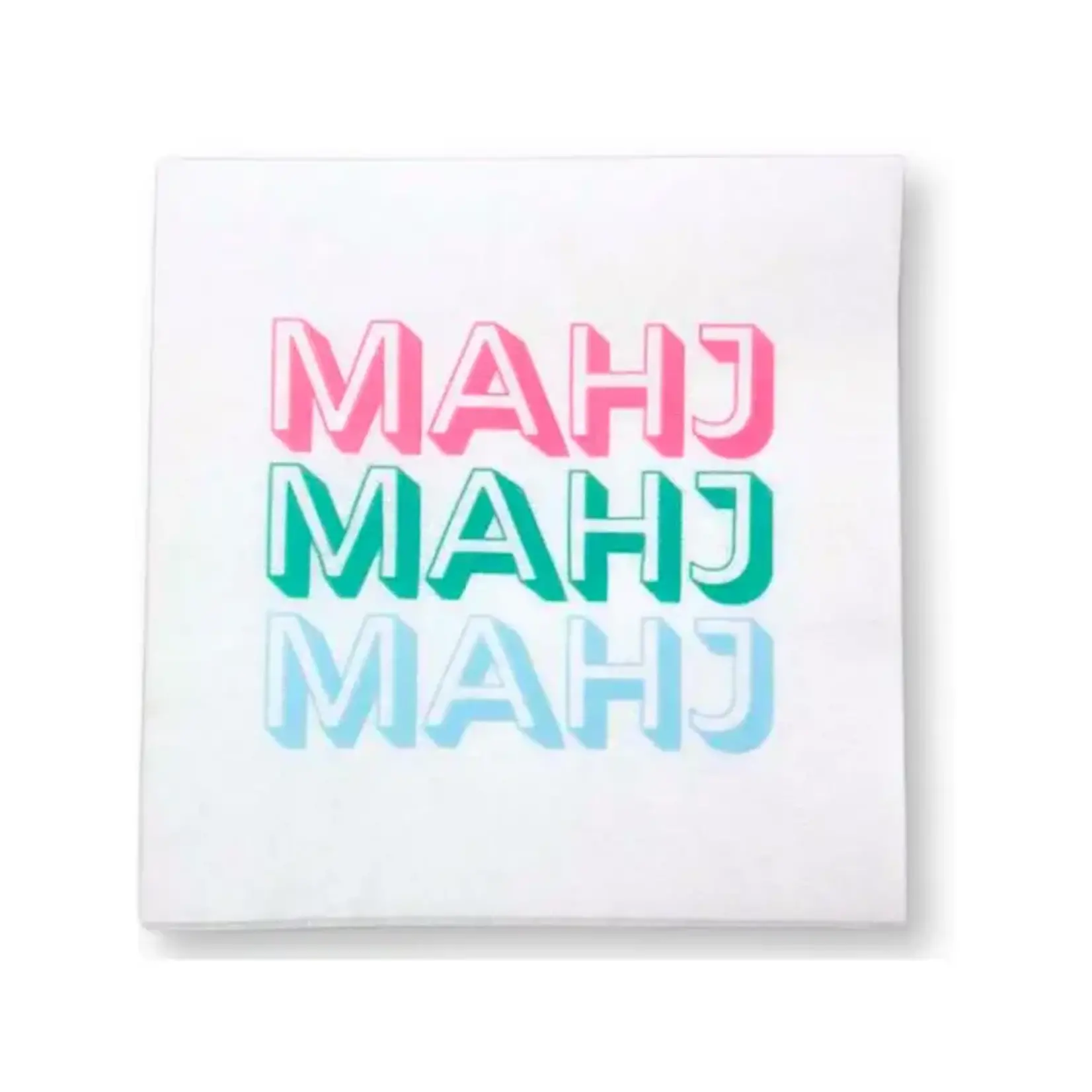 My Fair Mahjong "Mahj" Cocktail Napkins- 25ct