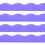 My Fair Mahjong Transparent Wavy Bright Purple Magnetic Mahjong Pusher (No Rack Included)