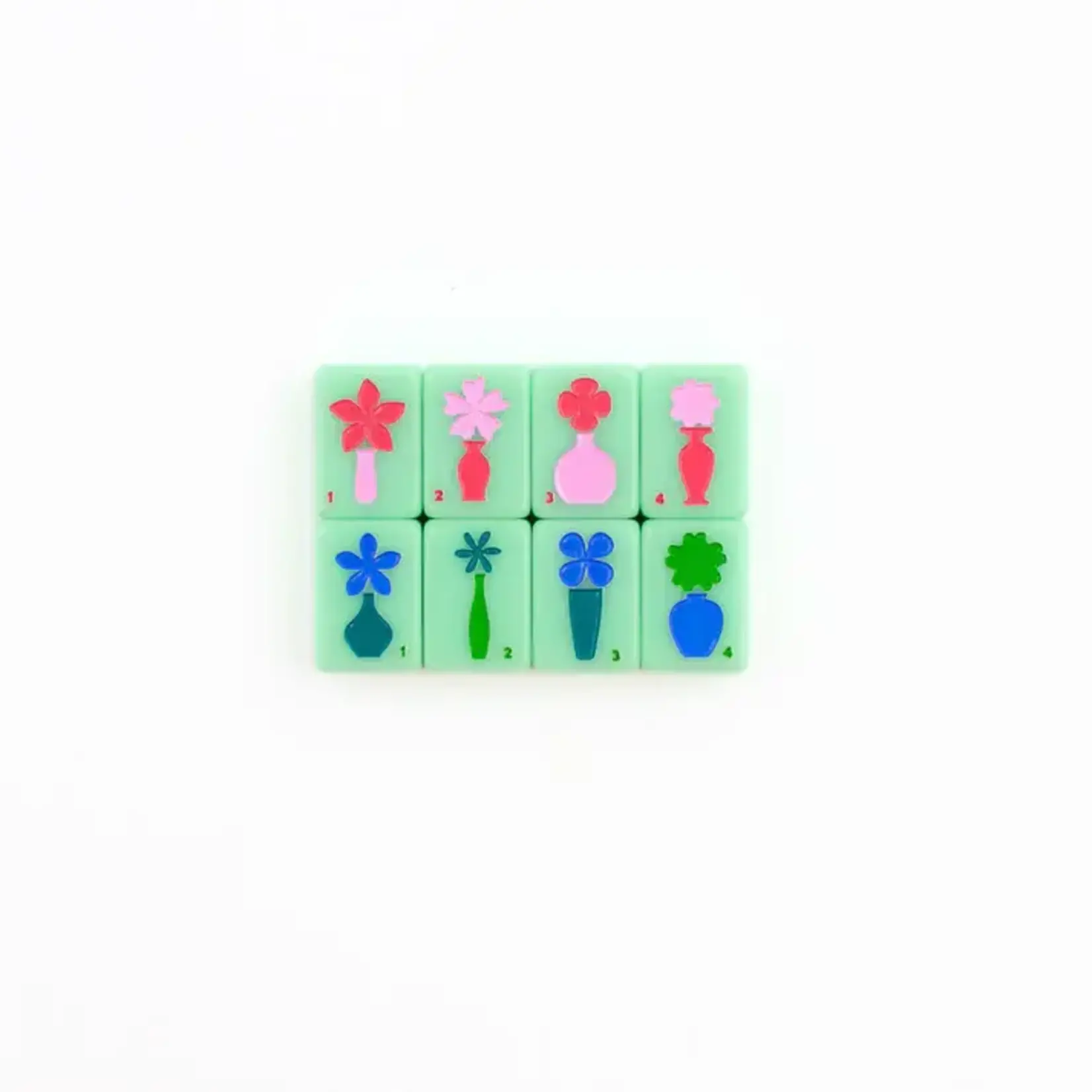 My Fair Mahjong Green Mini Anywhere Series Travel Mahjong