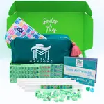 My Fair Mahjong Green Mini Anywhere Series Travel Mahjong