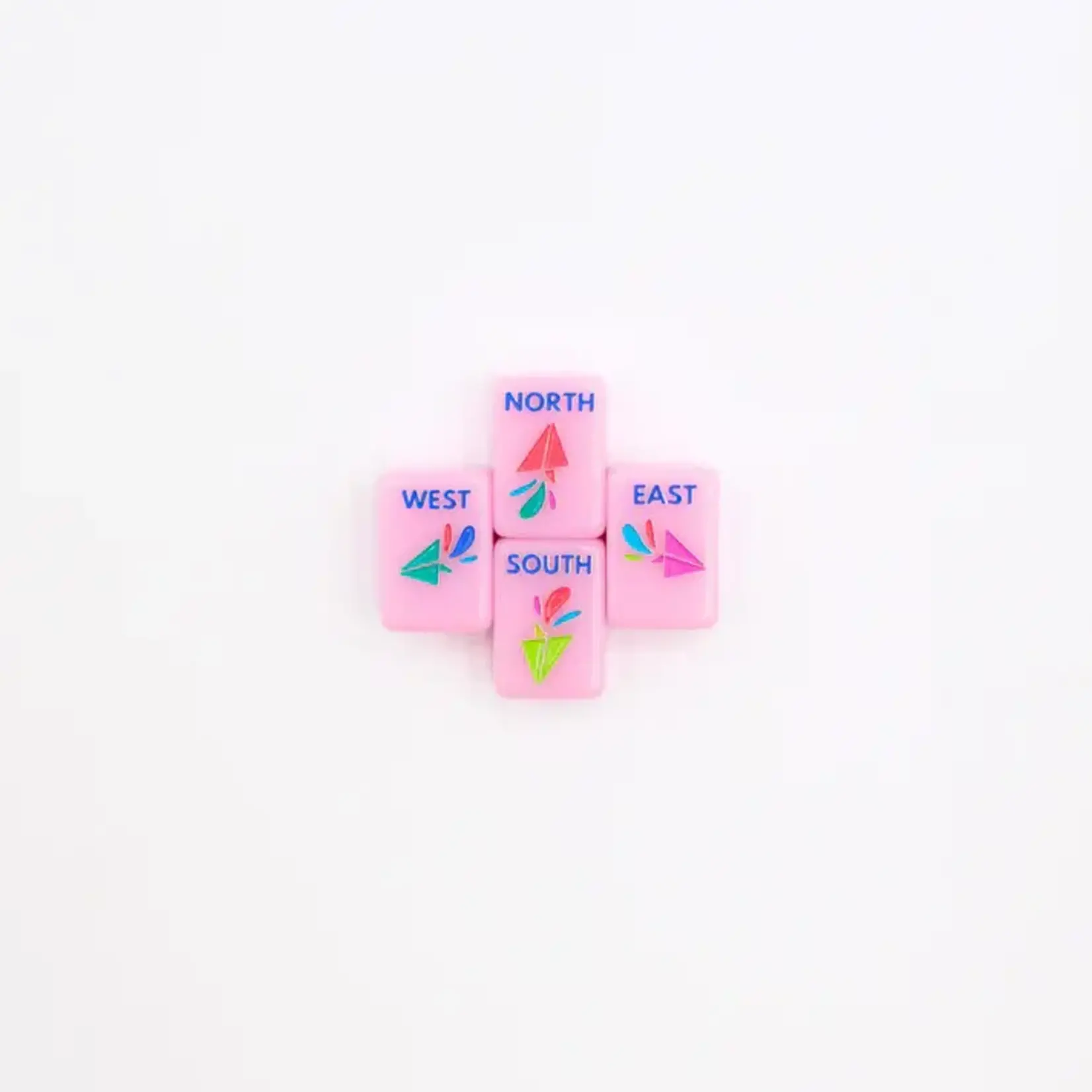 My Fair Mahjong Pink Mini Anywhere Series Travel Mahjong