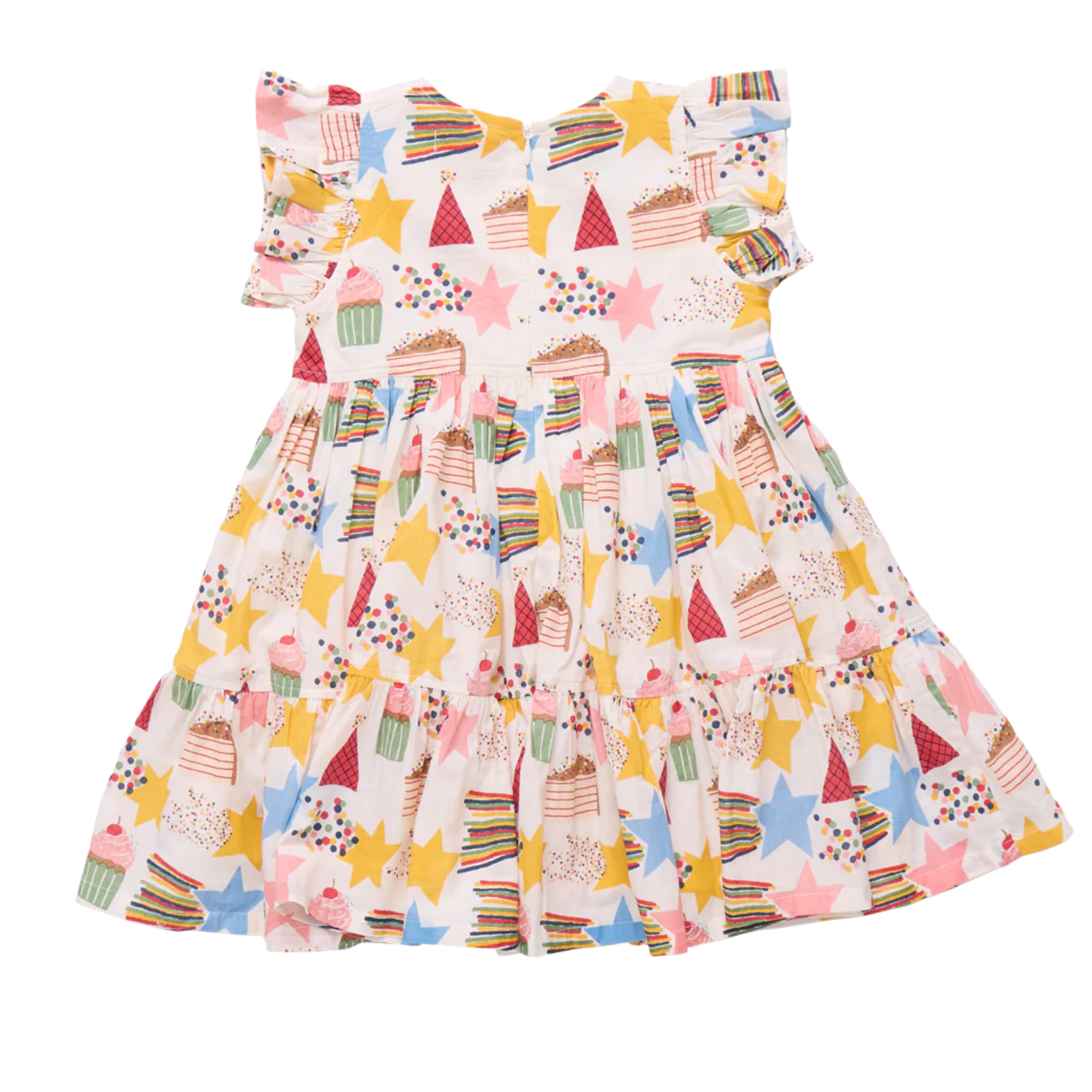 Pink Chicken girls jennifer dress - birthday star