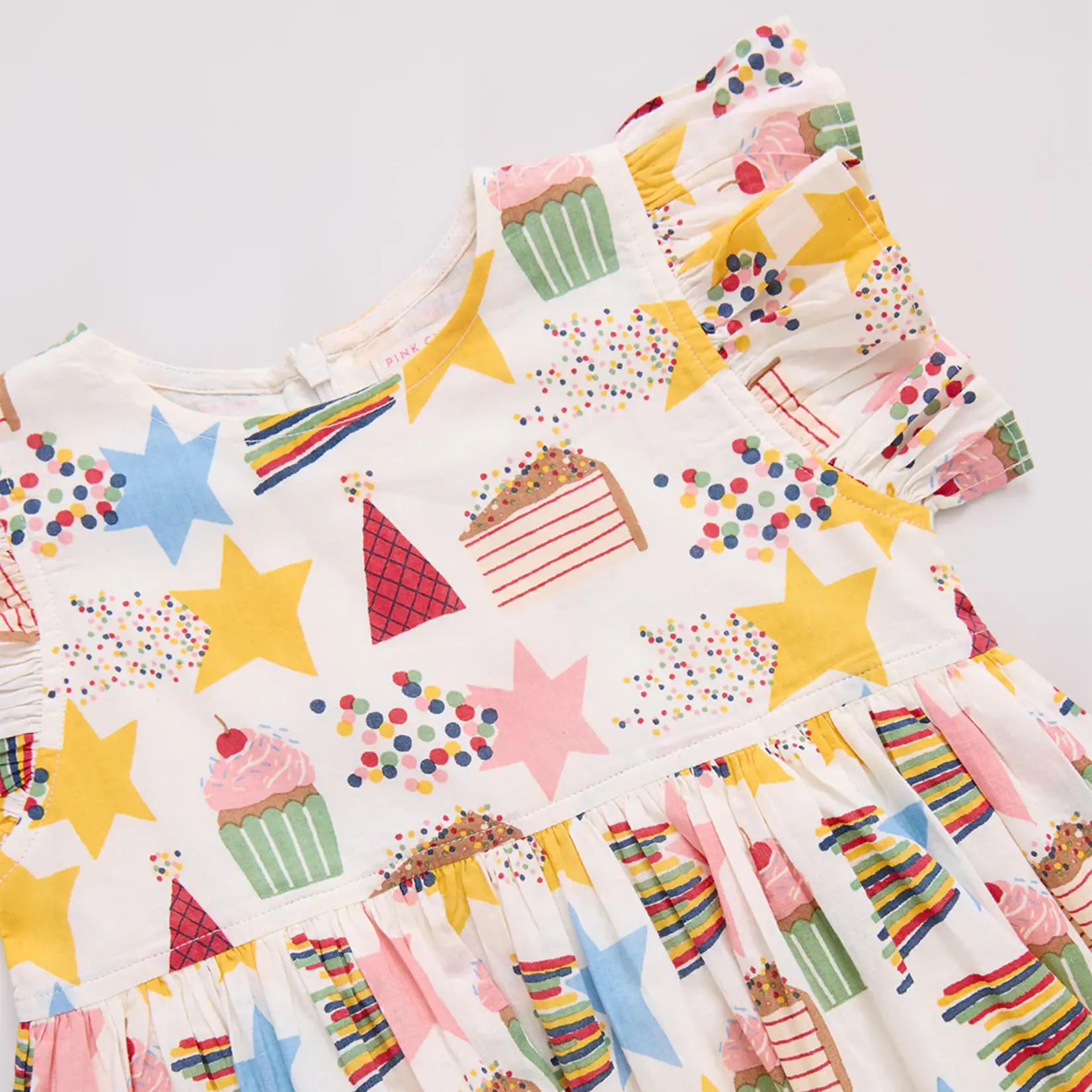 Pink Chicken girls jennifer dress - birthday star