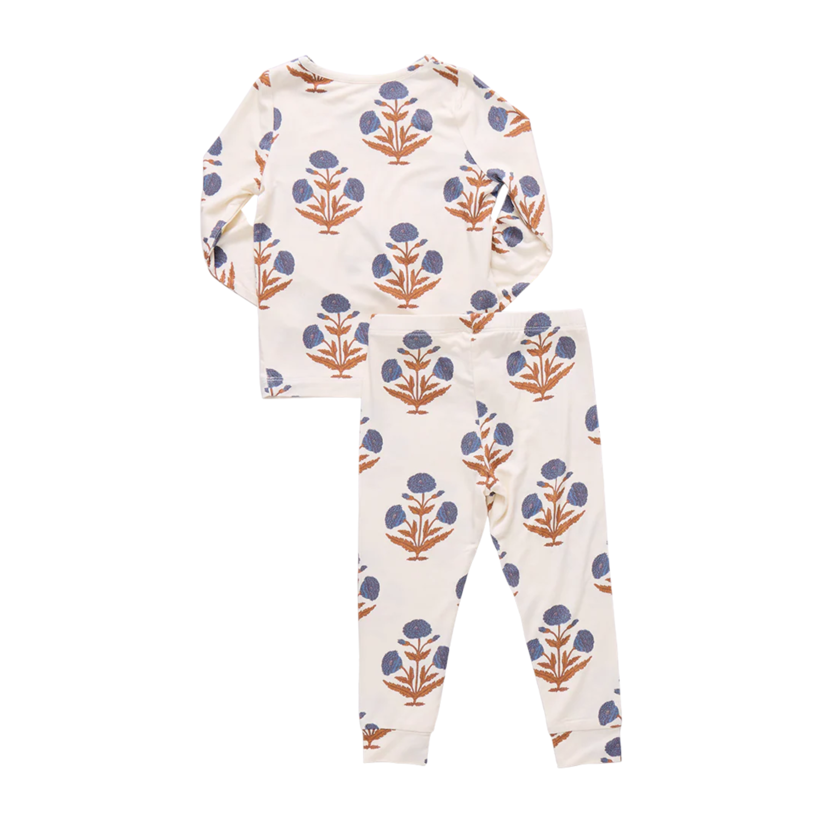 Pink Chicken kids bamboo pj set - dandelion
