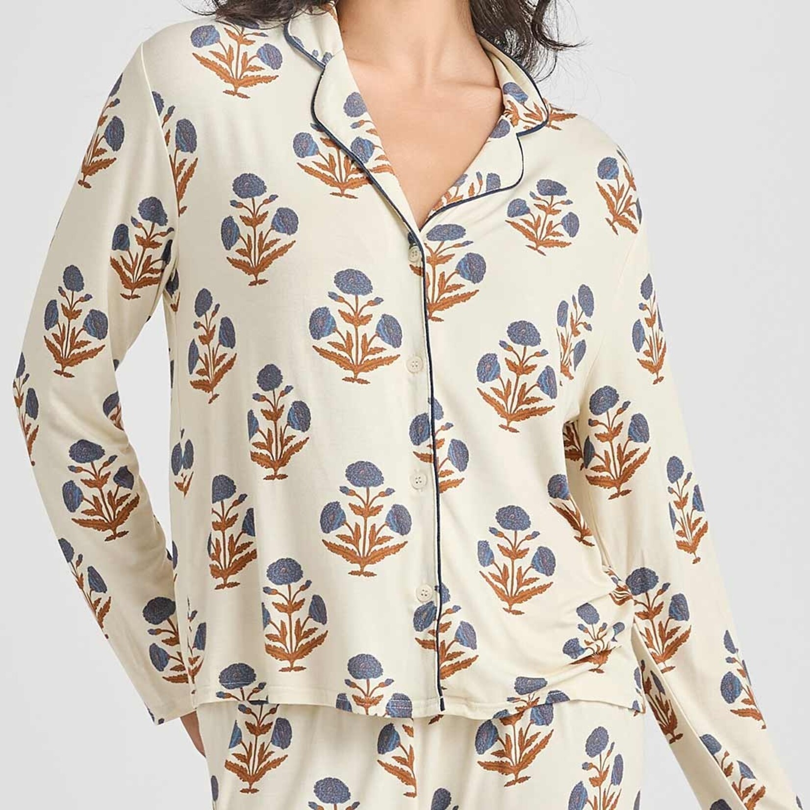 Pink Chicken womens bamboo pj set - dandelion