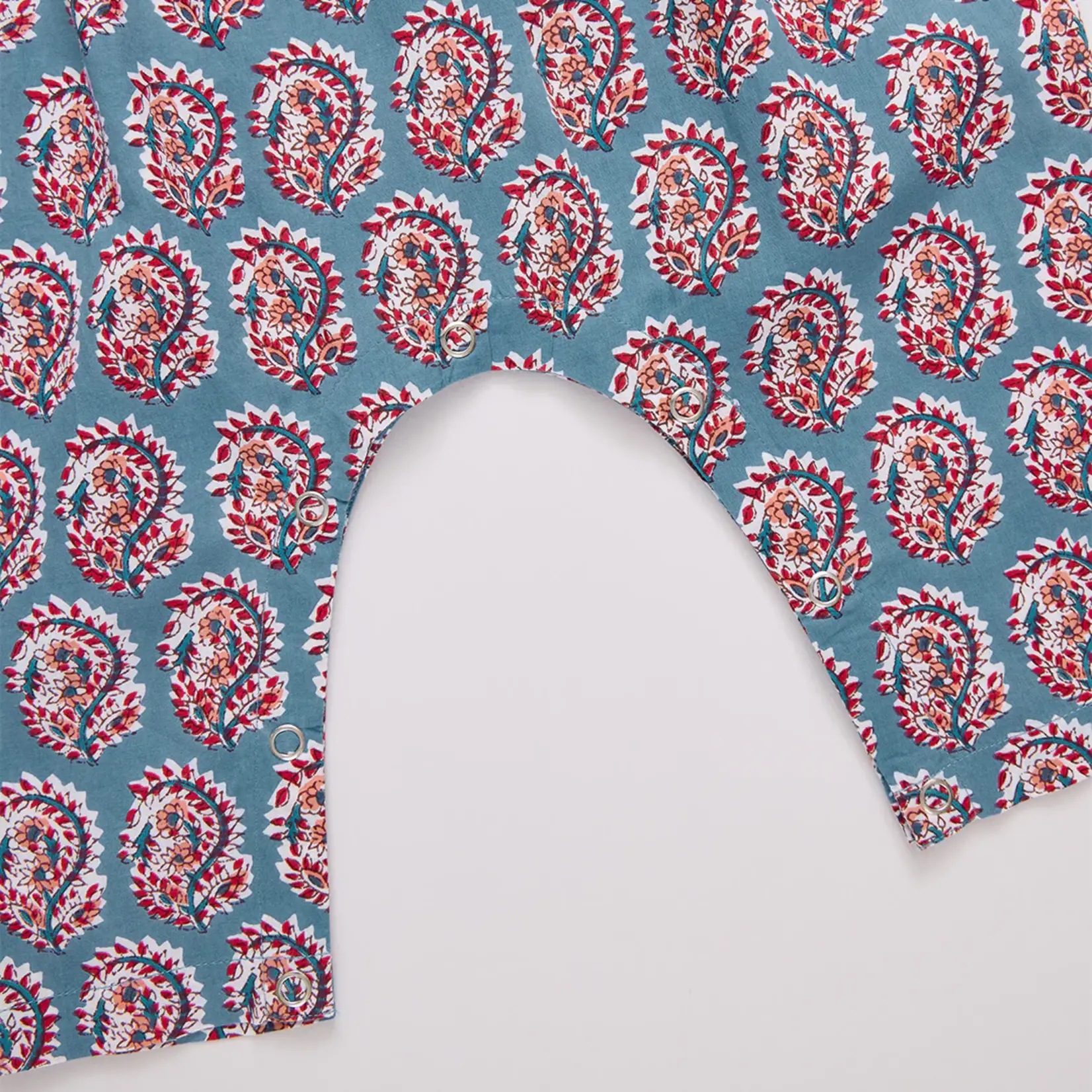 Pink Chicken baby girls raquel jumper - blue paisley