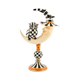 MacKenzie-Childs Courtly Owl on Moon Figure