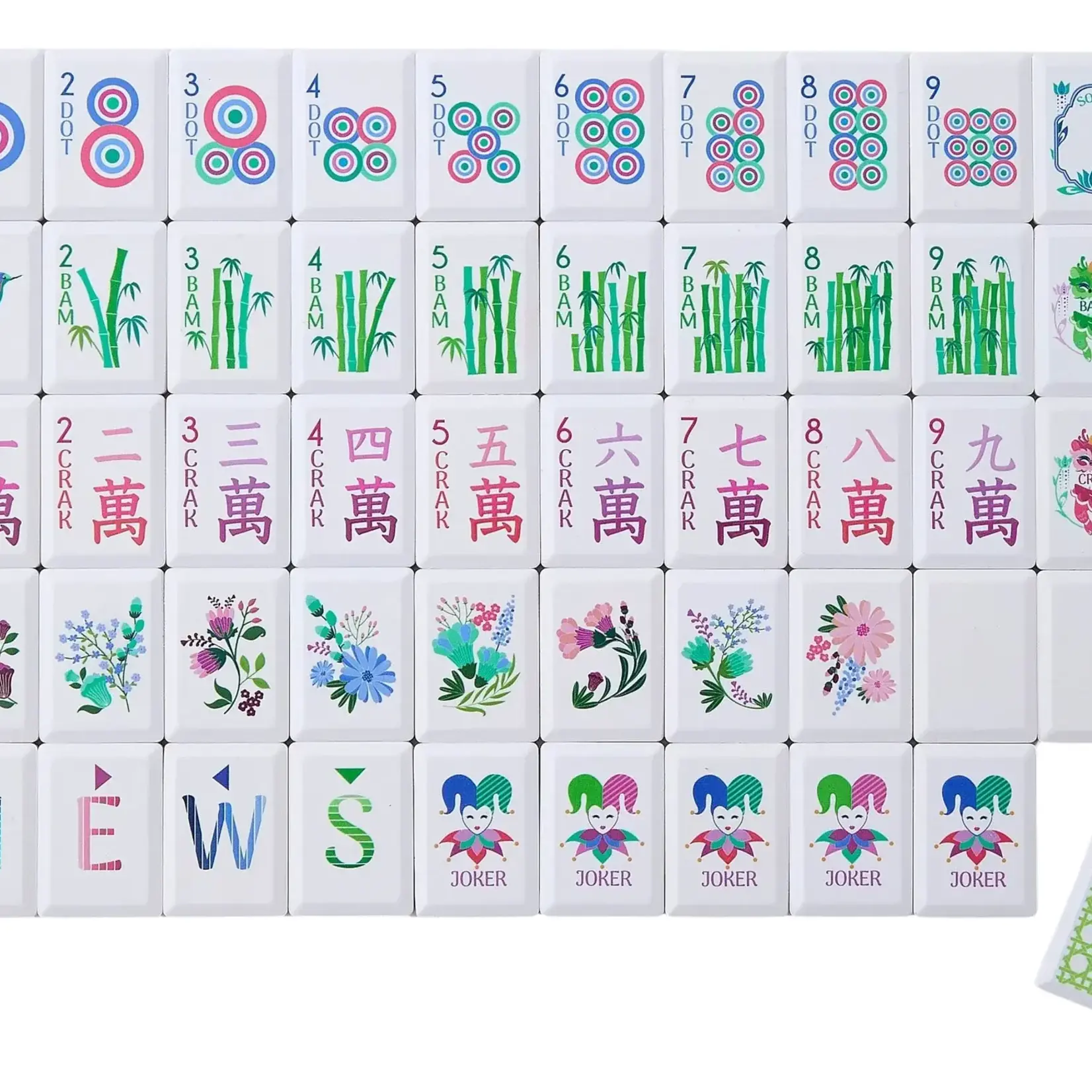 Oh My Mahjong Jardin Debutant Tile Set