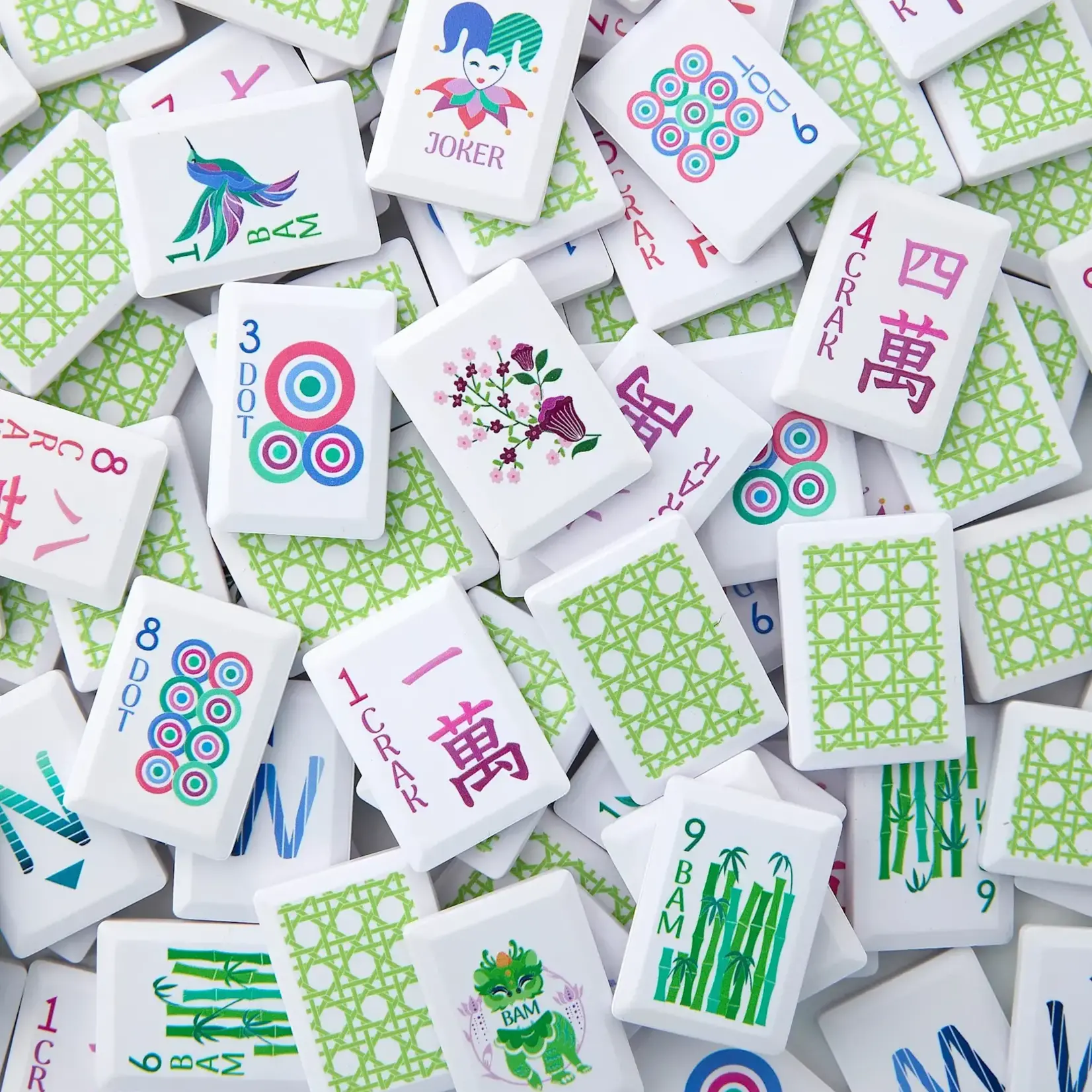 Oh My Mahjong Jardin Debutant Tile Set