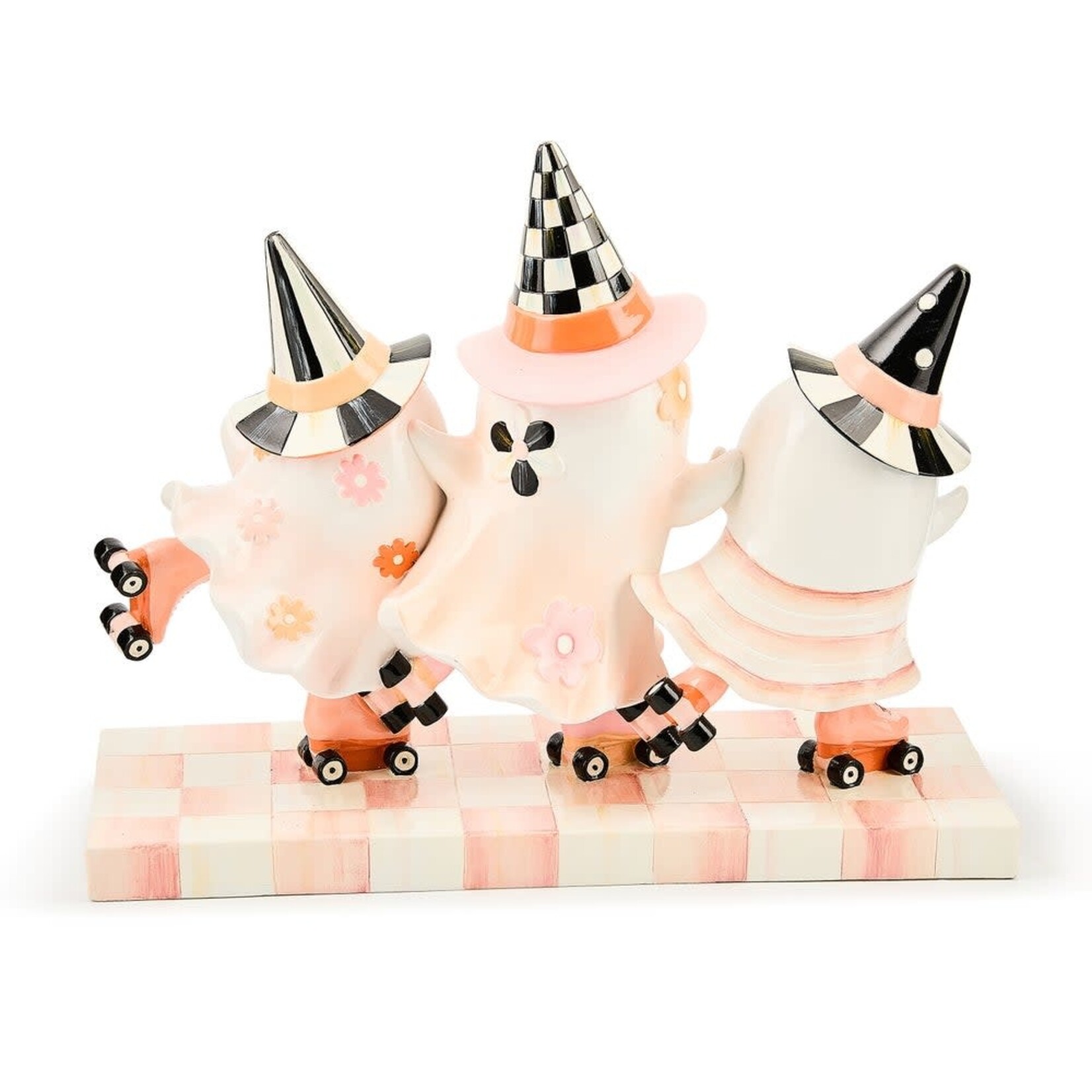 MacKenzie-Childs hocus pocus ghost trio figurine