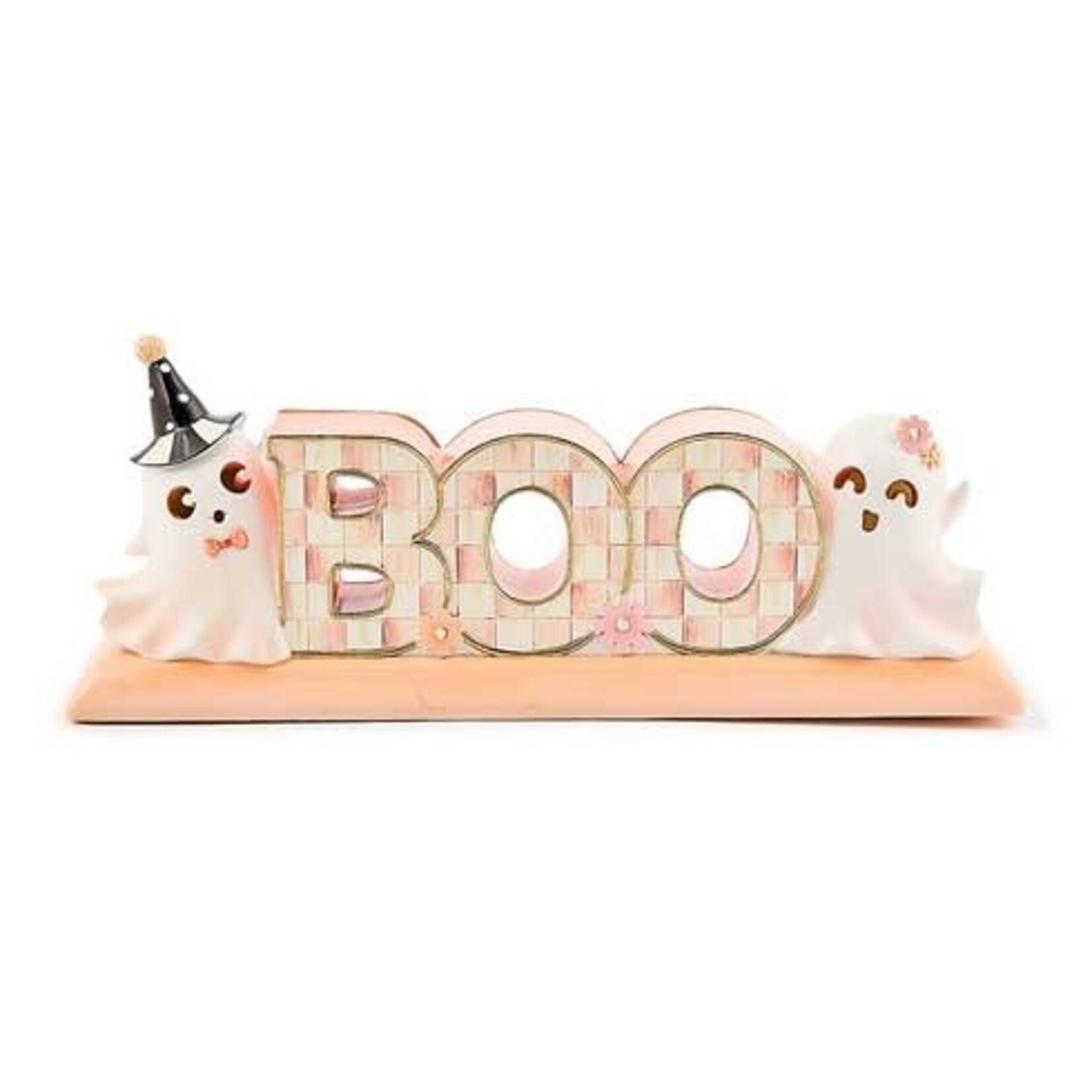 MacKenzie-Childs hocus pocus illuminated boo ghost letter set