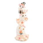 MacKenzie-Childs hocus pocus illuminated stacked ghosts figure