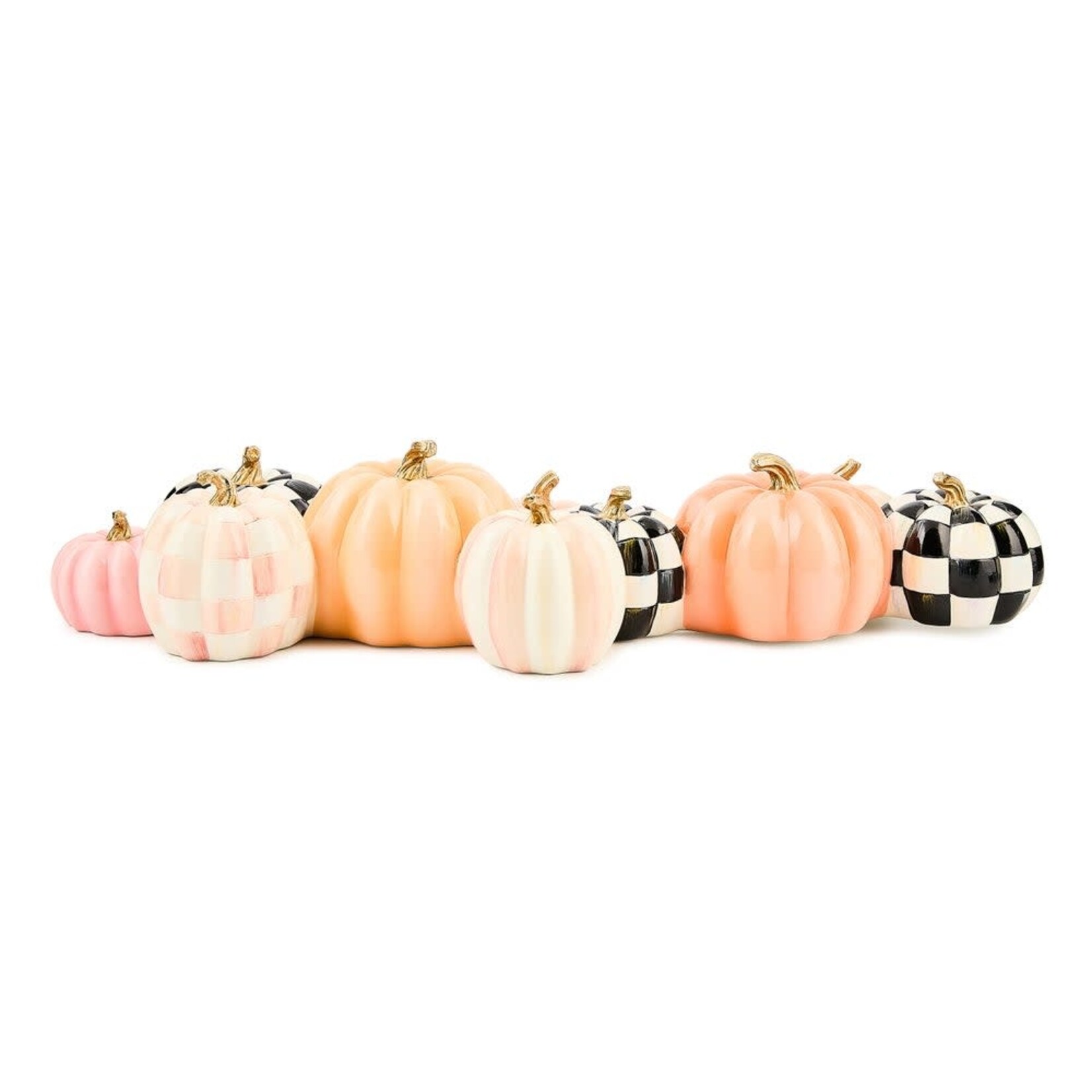 MacKenzie-Childs hocus pocus pumpkin cluster arrangement