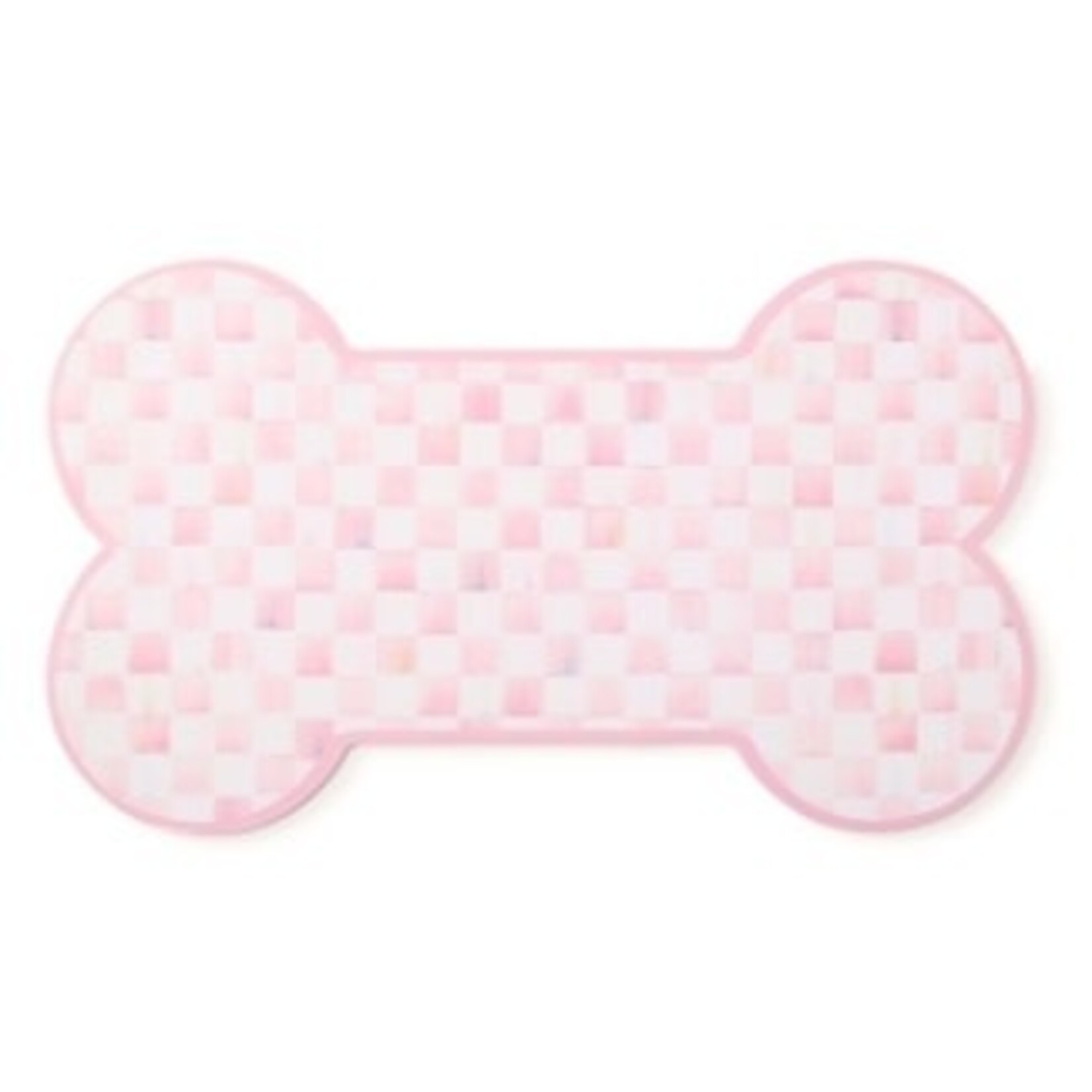 MacKenzie-Childs rosy check pup placemat