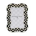 MacKenzie-Childs wavy check silver plated 4"x 6" frame