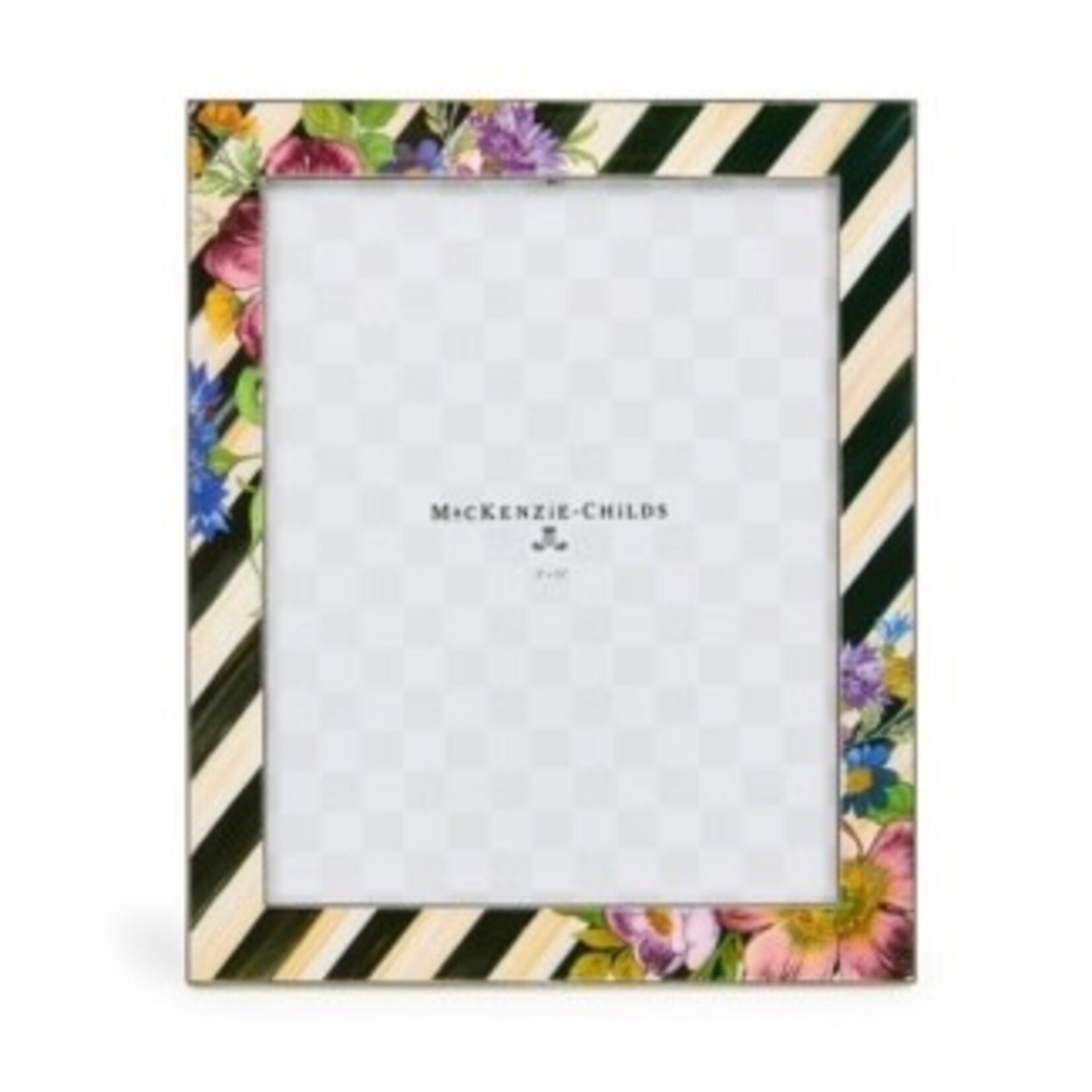 MacKenzie-Childs flower market silver plated 8" x 10" frame