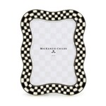 MacKenzie-Childs wavy check silver plated 5"x 7" frame