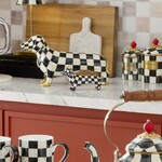 MacKenzie-Childs dachshund salt & pepper set