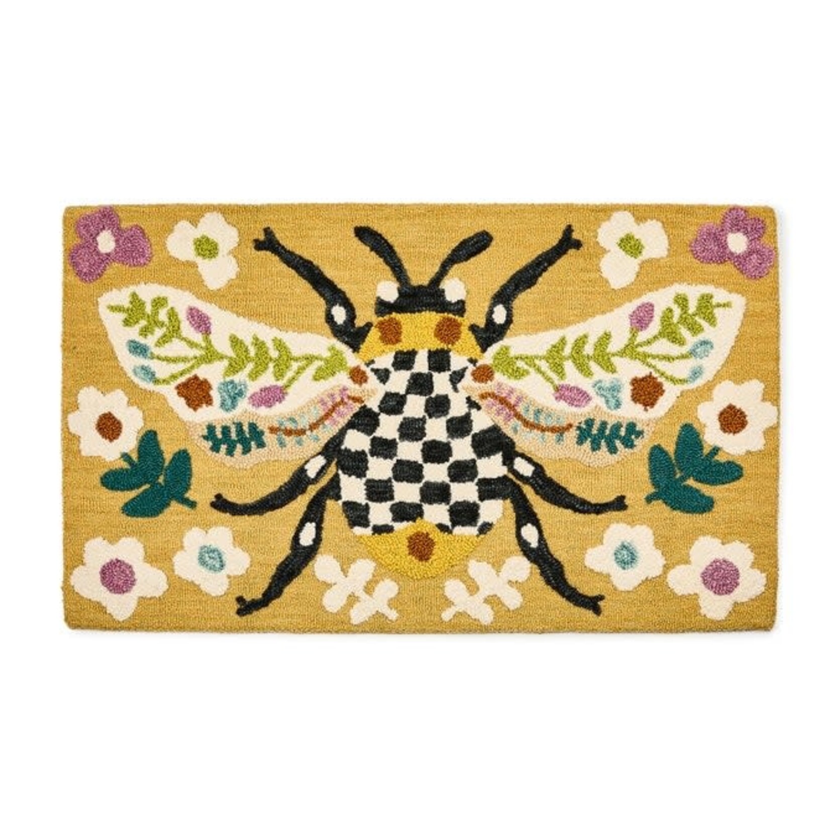 MacKenzie-Childs autumn bee 2'3" x 3'9" rug
