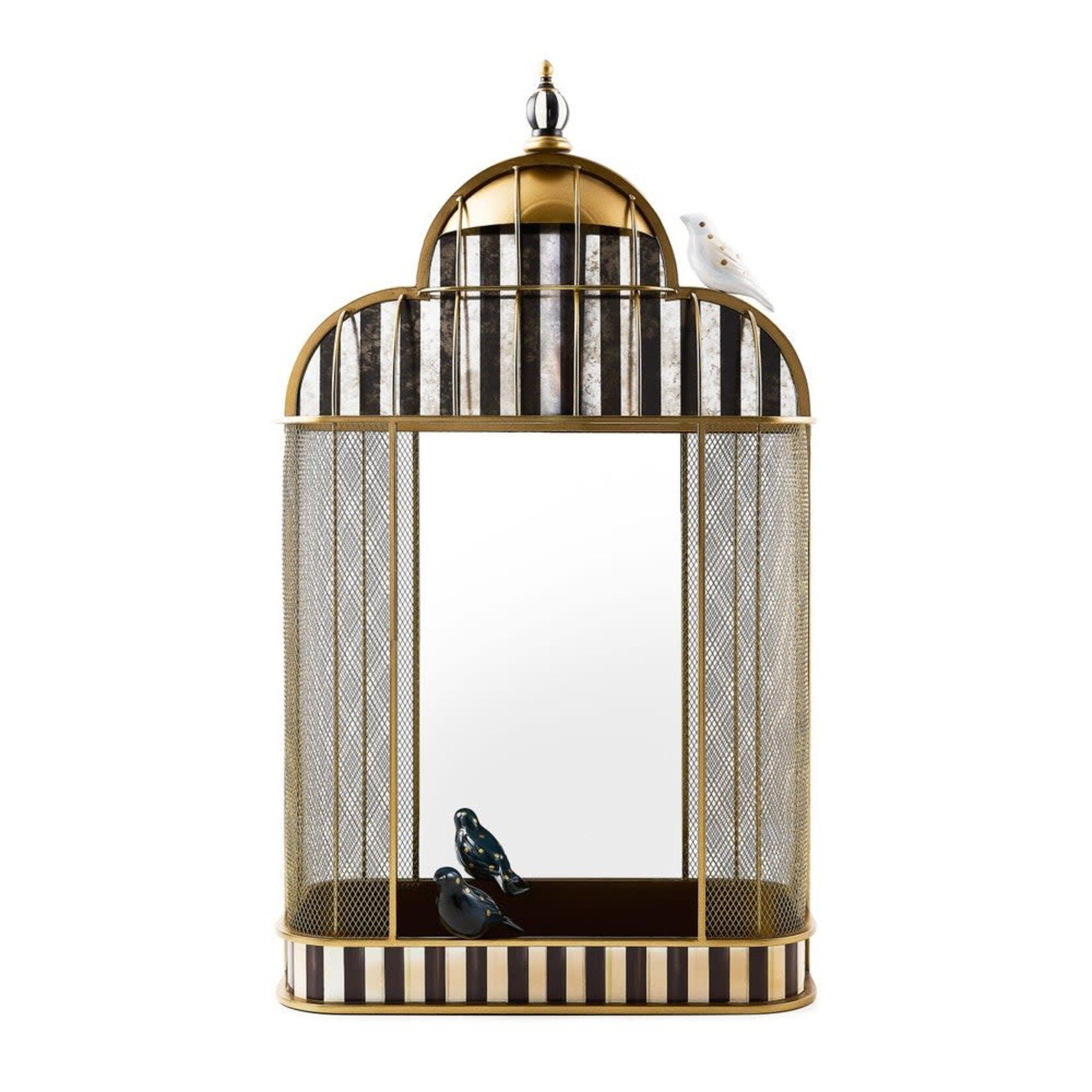 MacKenzie-Childs birdcage medium wall mirror