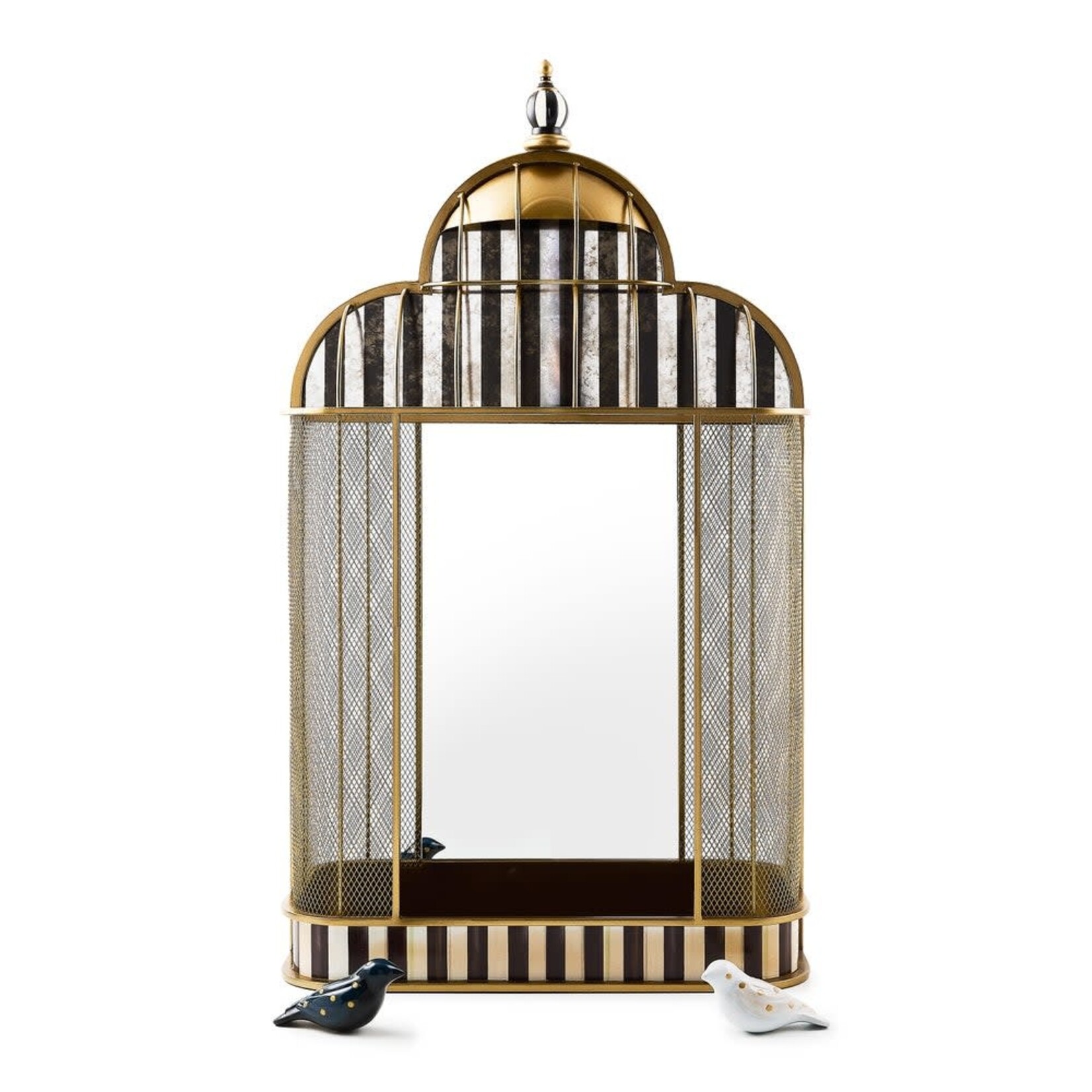 MacKenzie-Childs birdcage medium wall mirror