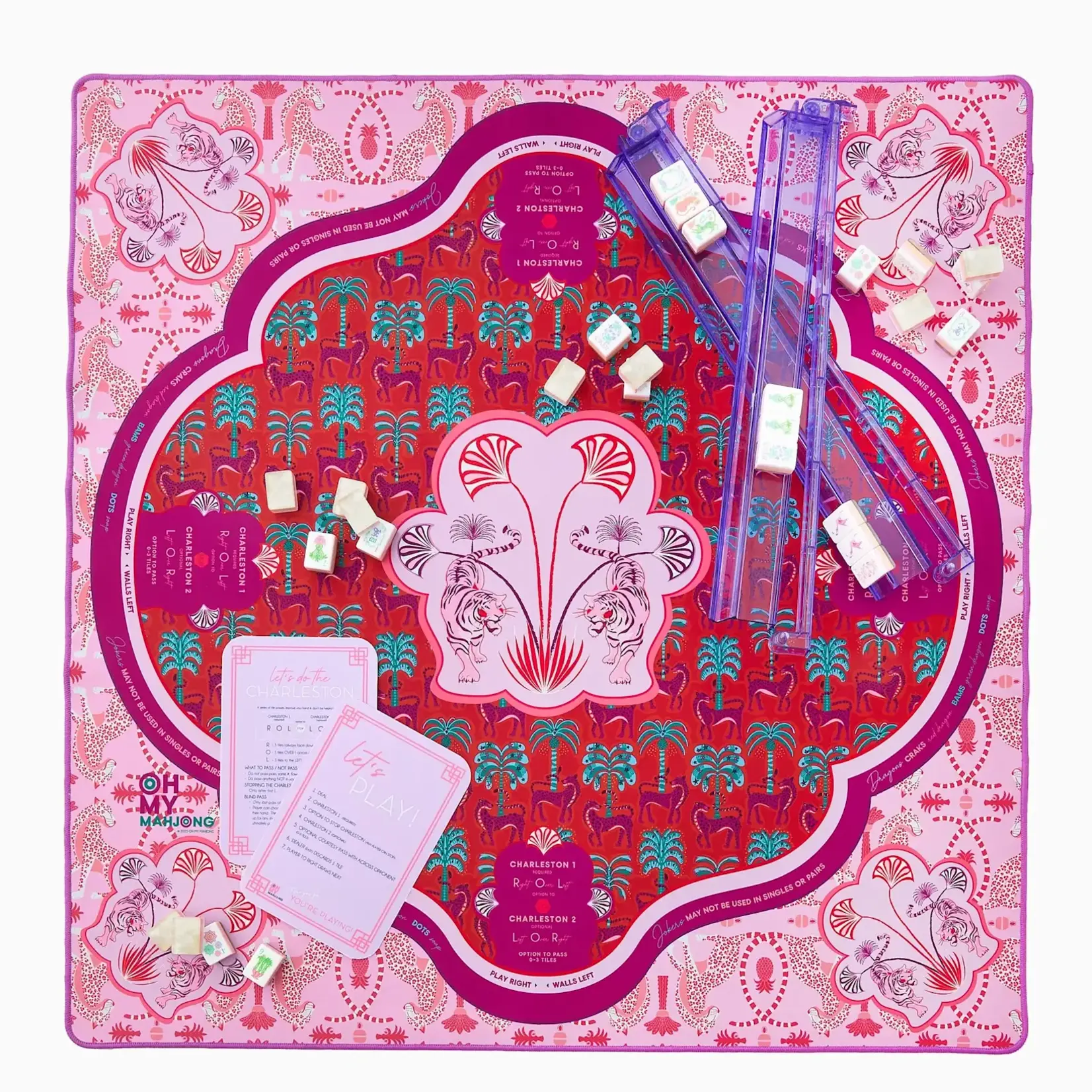 Oh My Mahjong Mirage Mahjong Mat