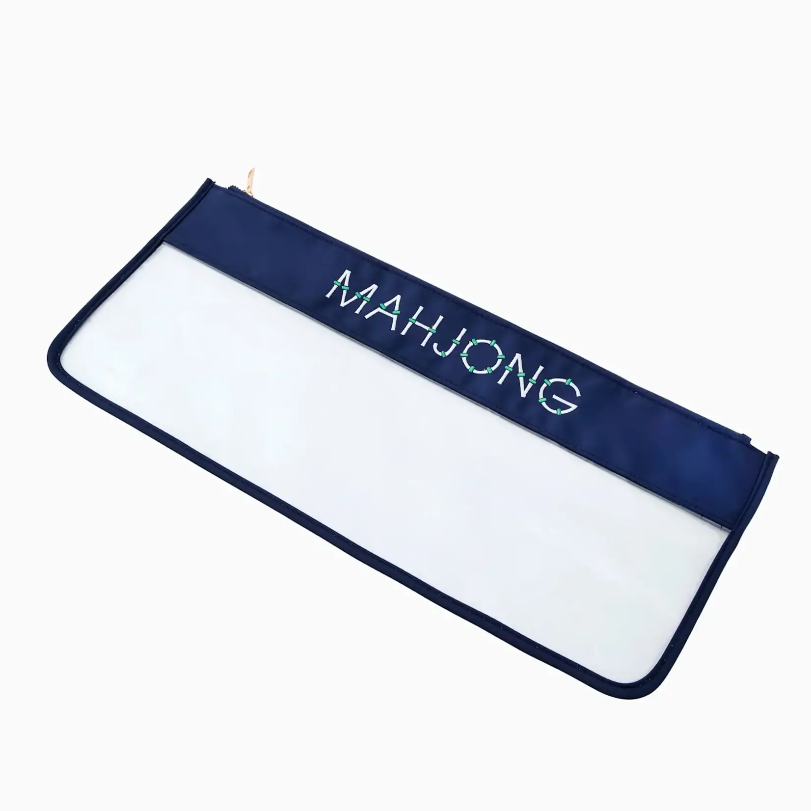 Oh My Mahjong Navy Bamboo Mahjong Bag